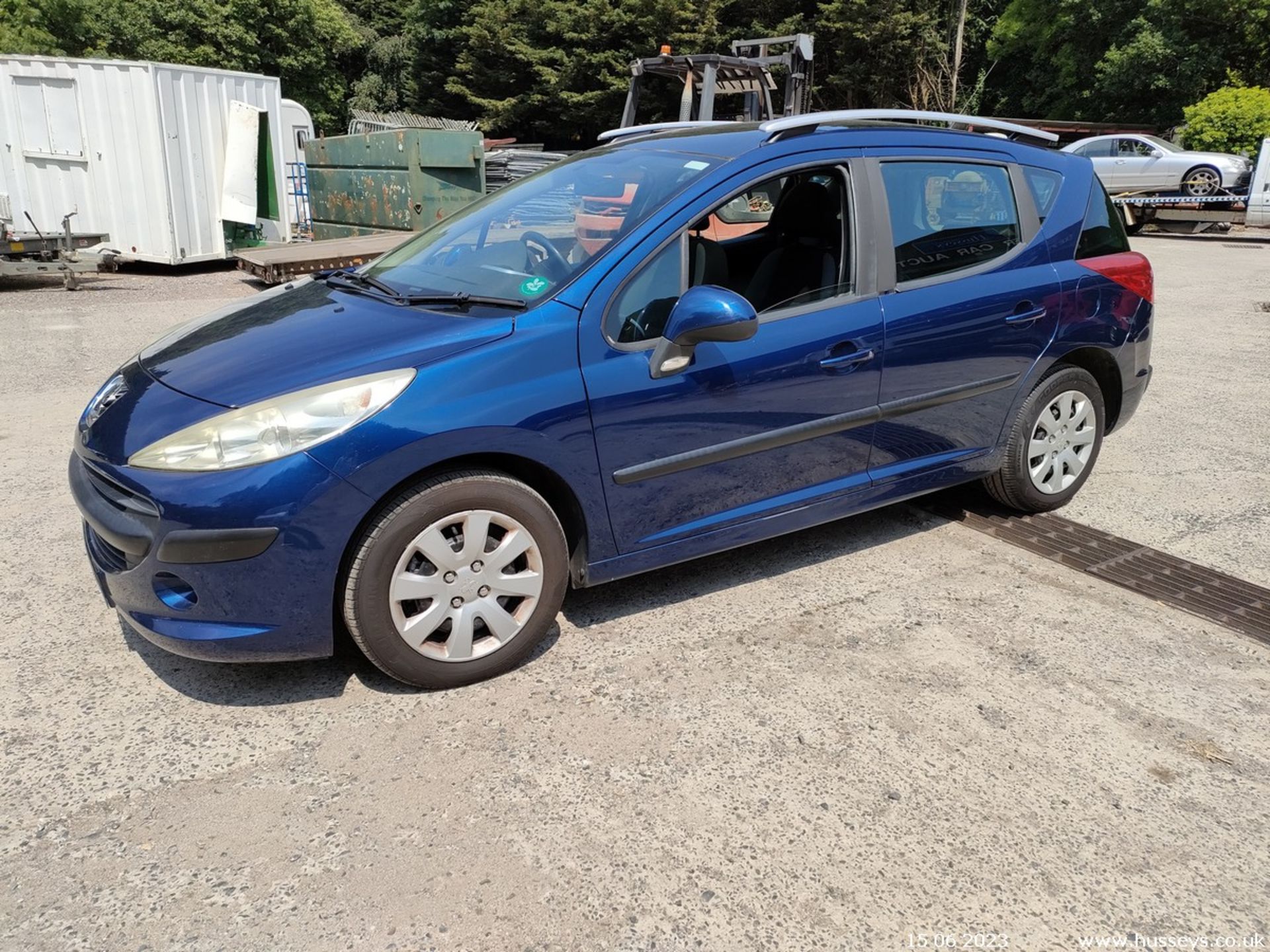 08/08 PEUGEOT 207 S SW - 1397cc 5dr Estate (Blue, 119k) - Image 12 of 34