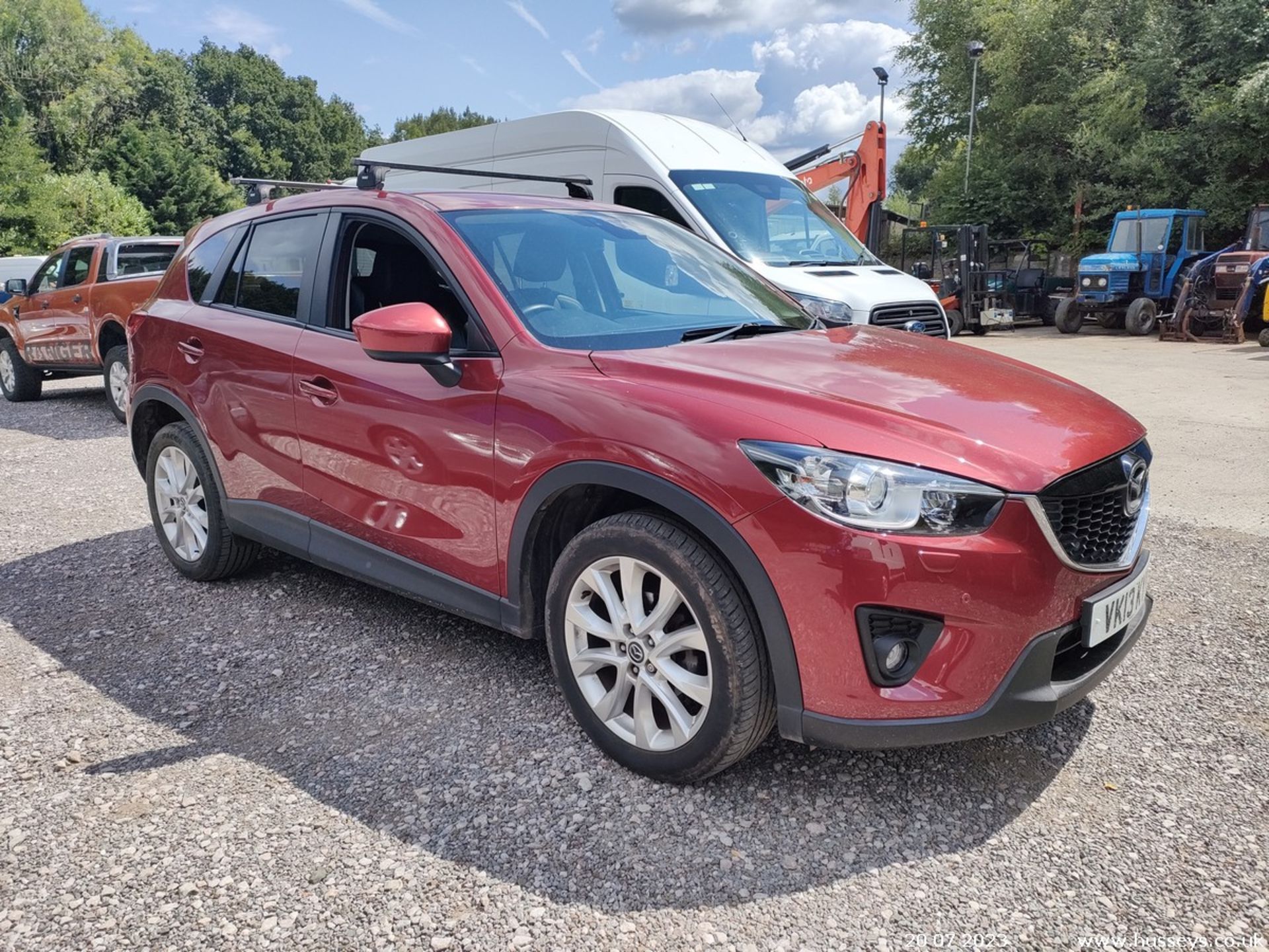 13/13 MAZDA CX-5 SPORT NAV D 4X4 AUTO - 2191cc 5dr Estate (Red, 82k) - Image 39 of 57