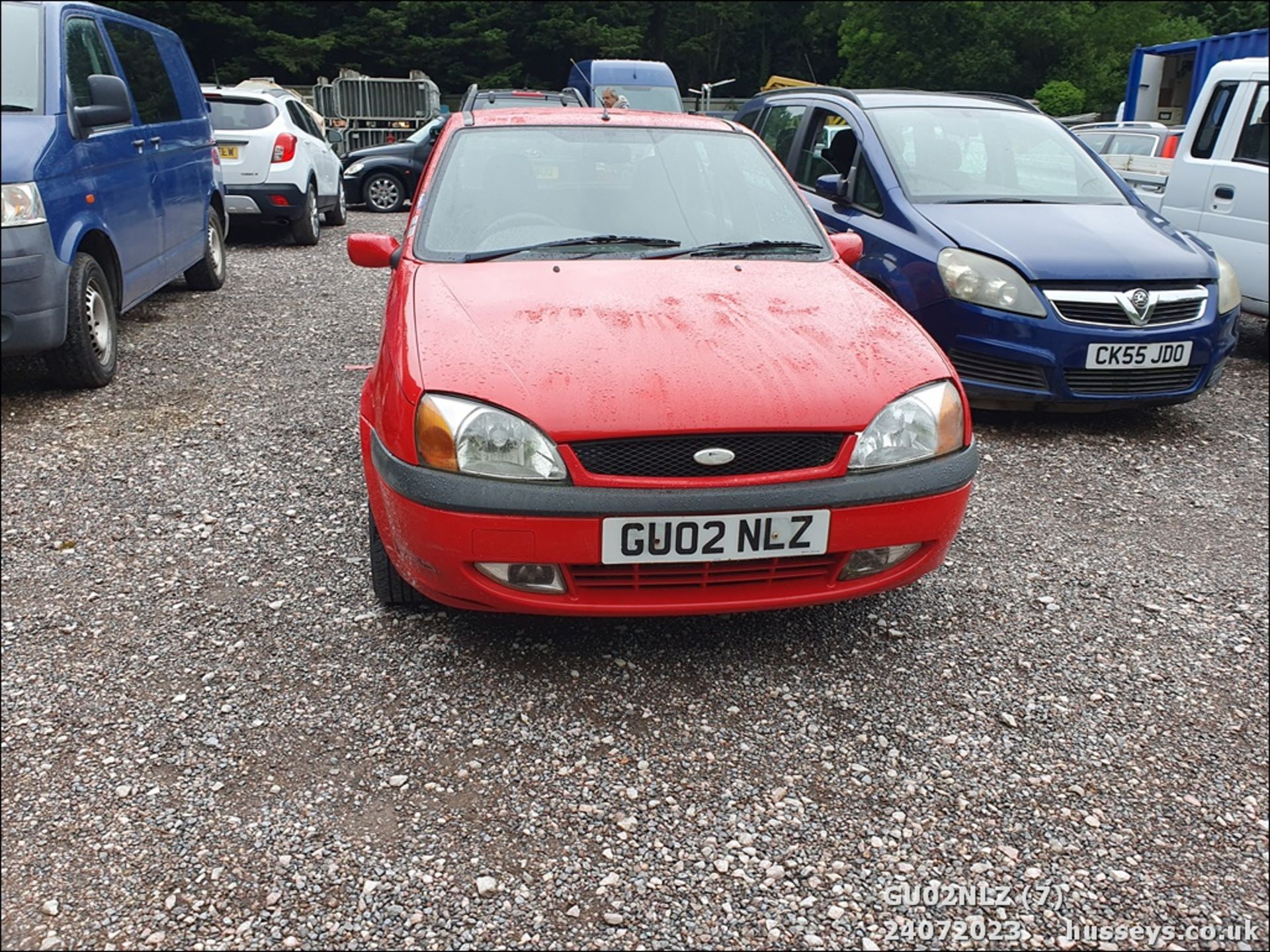 02/02 FORD FIESTA FREESTYLE - 1242cc 3dr Hatchback (Red) - Image 7 of 42