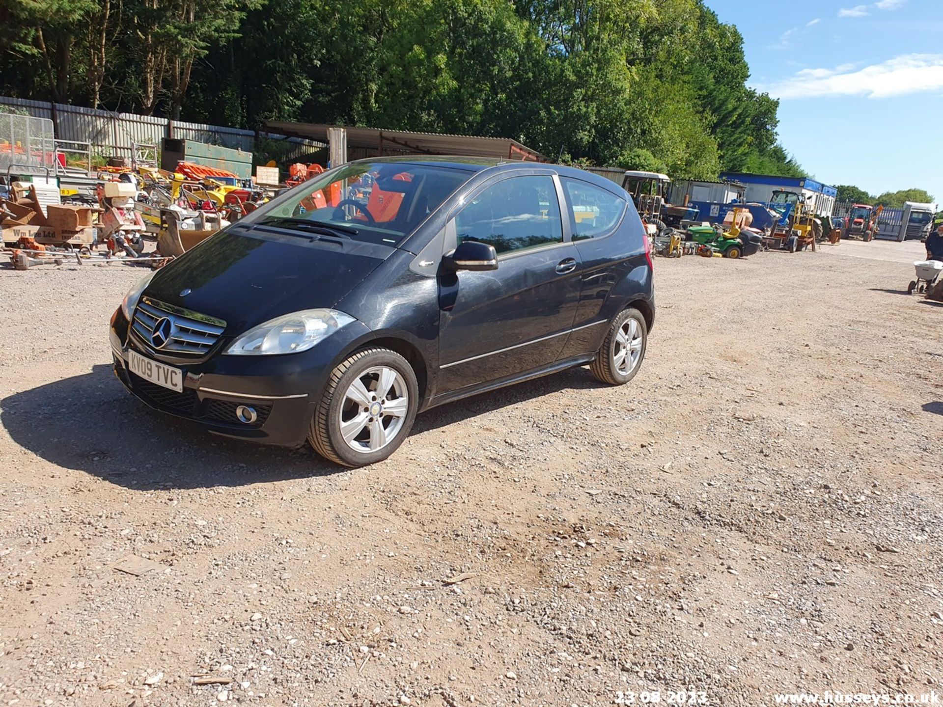 09/09 MERCEDES A150 AVANTGARDE SE CVT - 1498cc 3dr Hatchback (Black, 73k) - Image 47 of 55