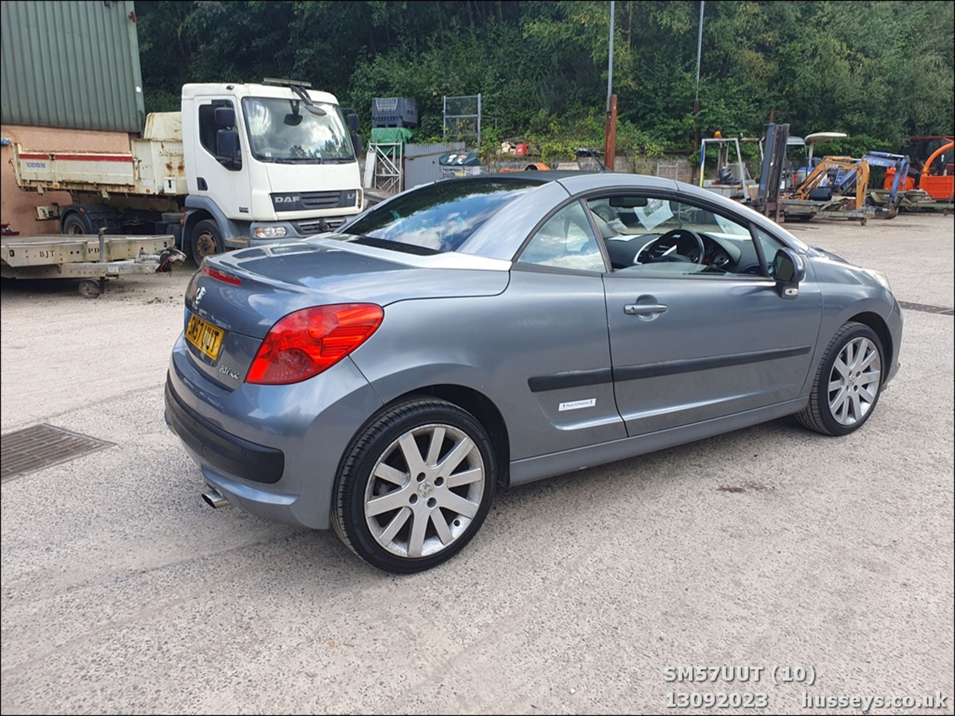 07/57 PEUGEOT 207 GT CC - 1598cc 2dr Convertible (Grey) - Image 11 of 59