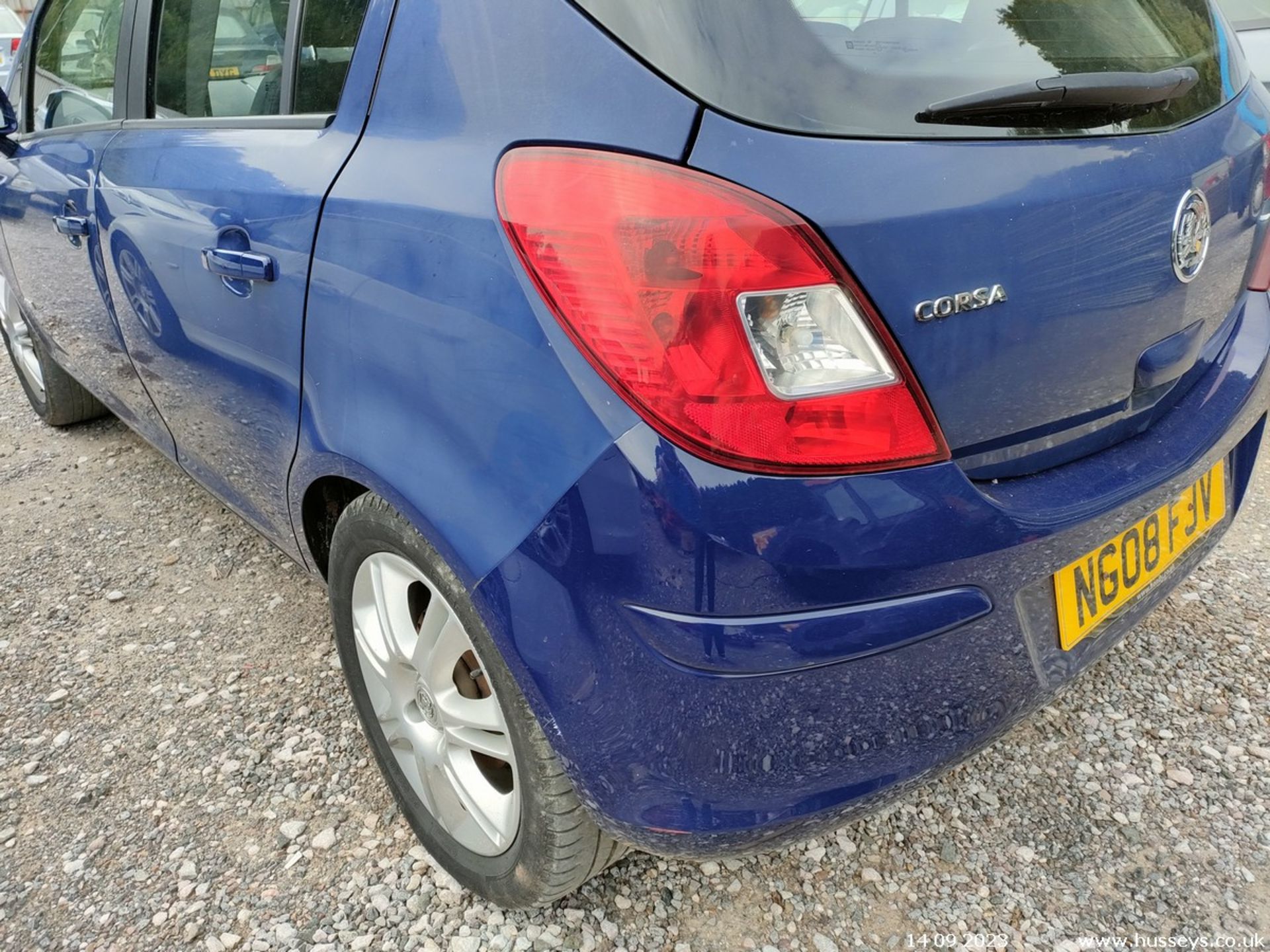 08/08 VAUXHALL CORSA DESIGN - 1364cc 5dr Hatchback (Blue) - Image 15 of 33