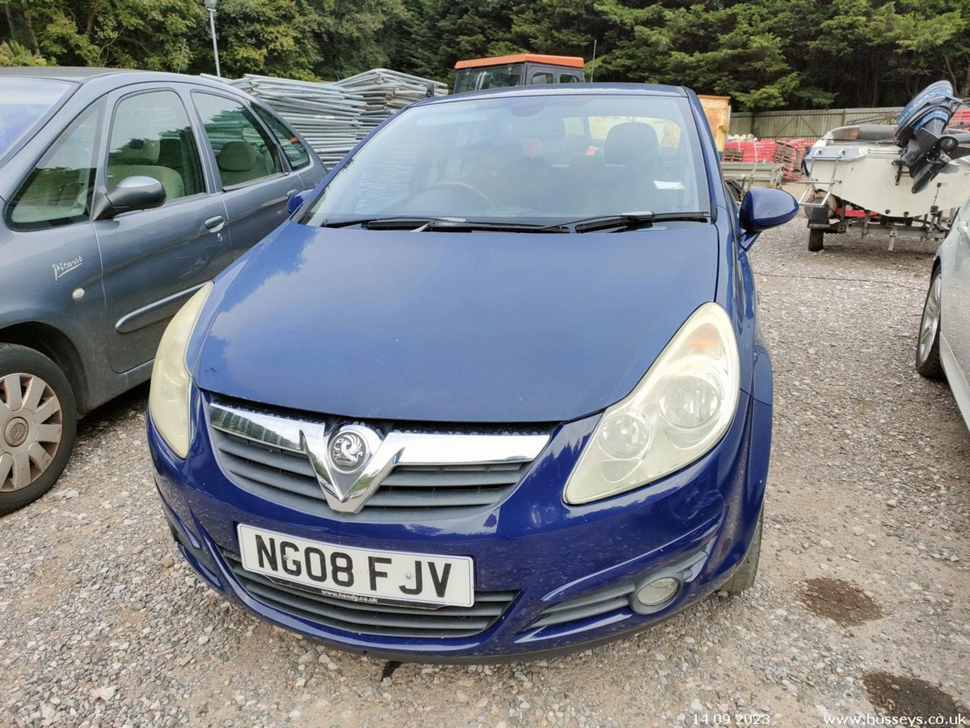 08/08 VAUXHALL CORSA DESIGN - 1364cc 5dr Hatchback (Blue) - Image 6 of 33