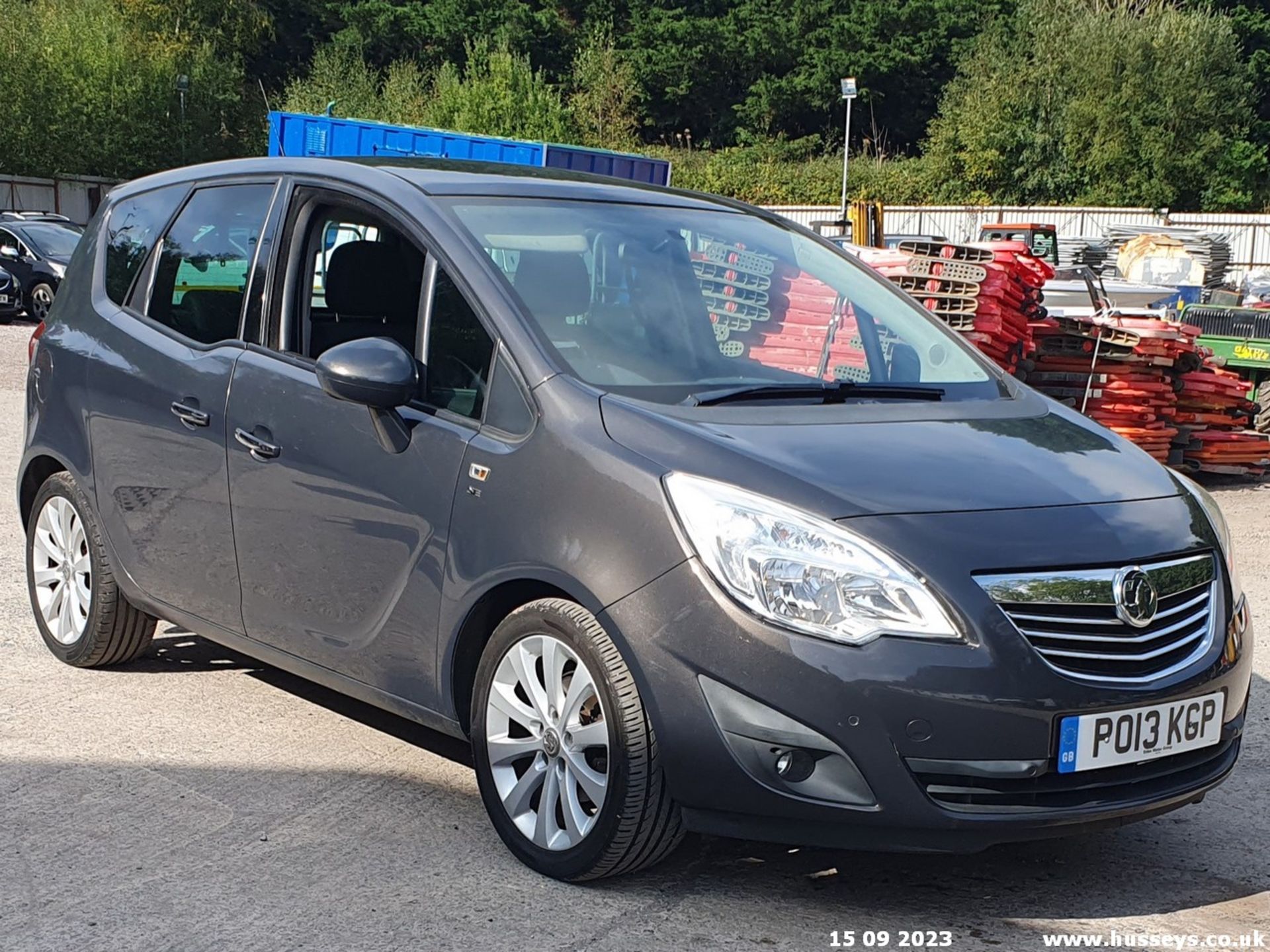 13/13 VAUXHALL MERIVA SE - 1398cc 5dr MPV (Grey, 73k)