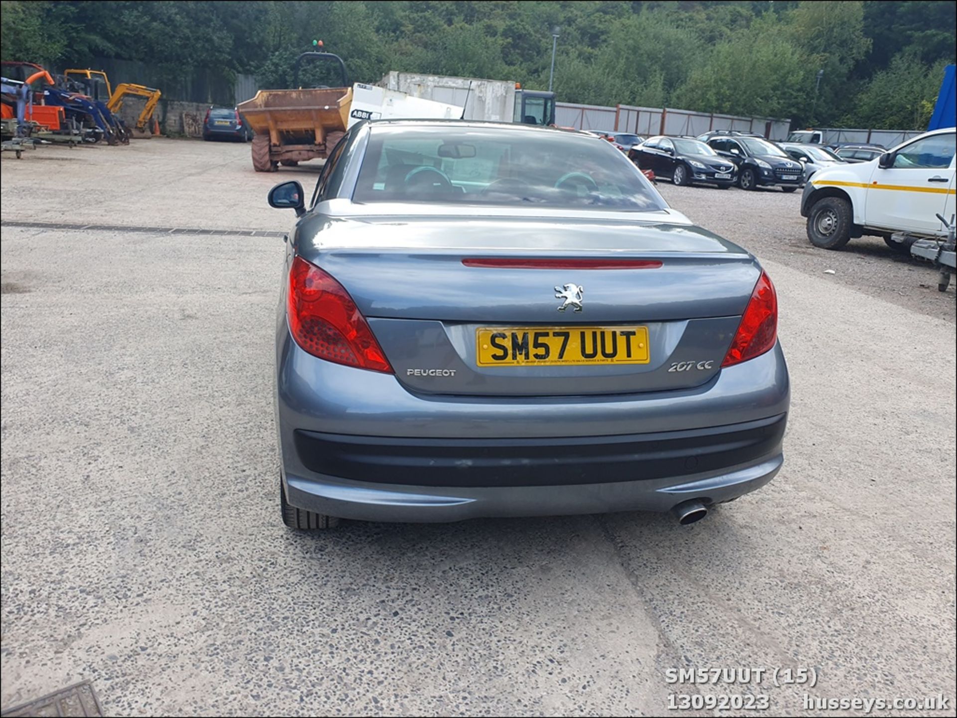 07/57 PEUGEOT 207 GT CC - 1598cc 2dr Convertible (Grey) - Image 16 of 59