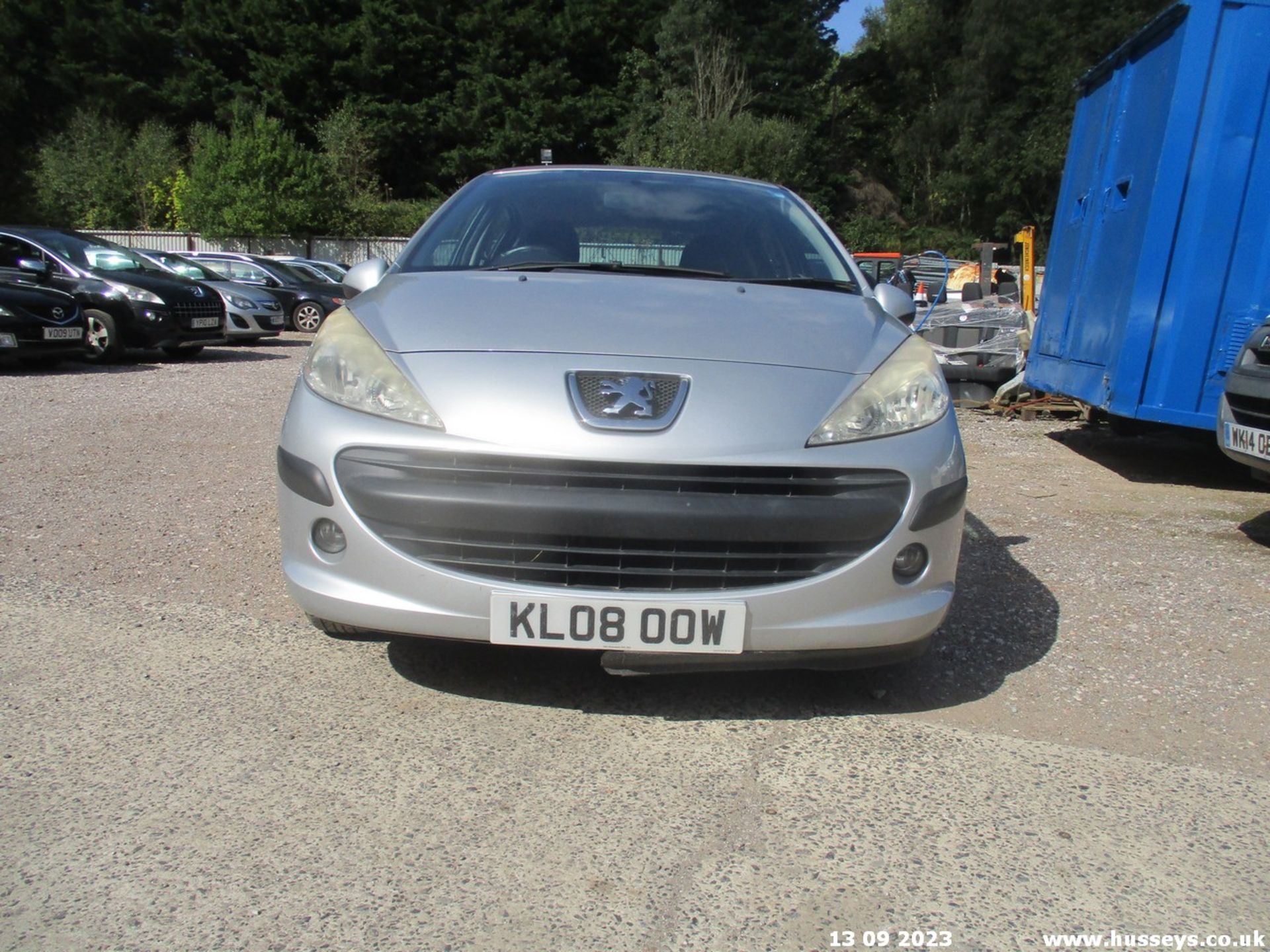 08/08 PEUGEOT 207 S HDI 67 - 1398cc 5dr Hatchback (Silver, 107k) - Image 2 of 13