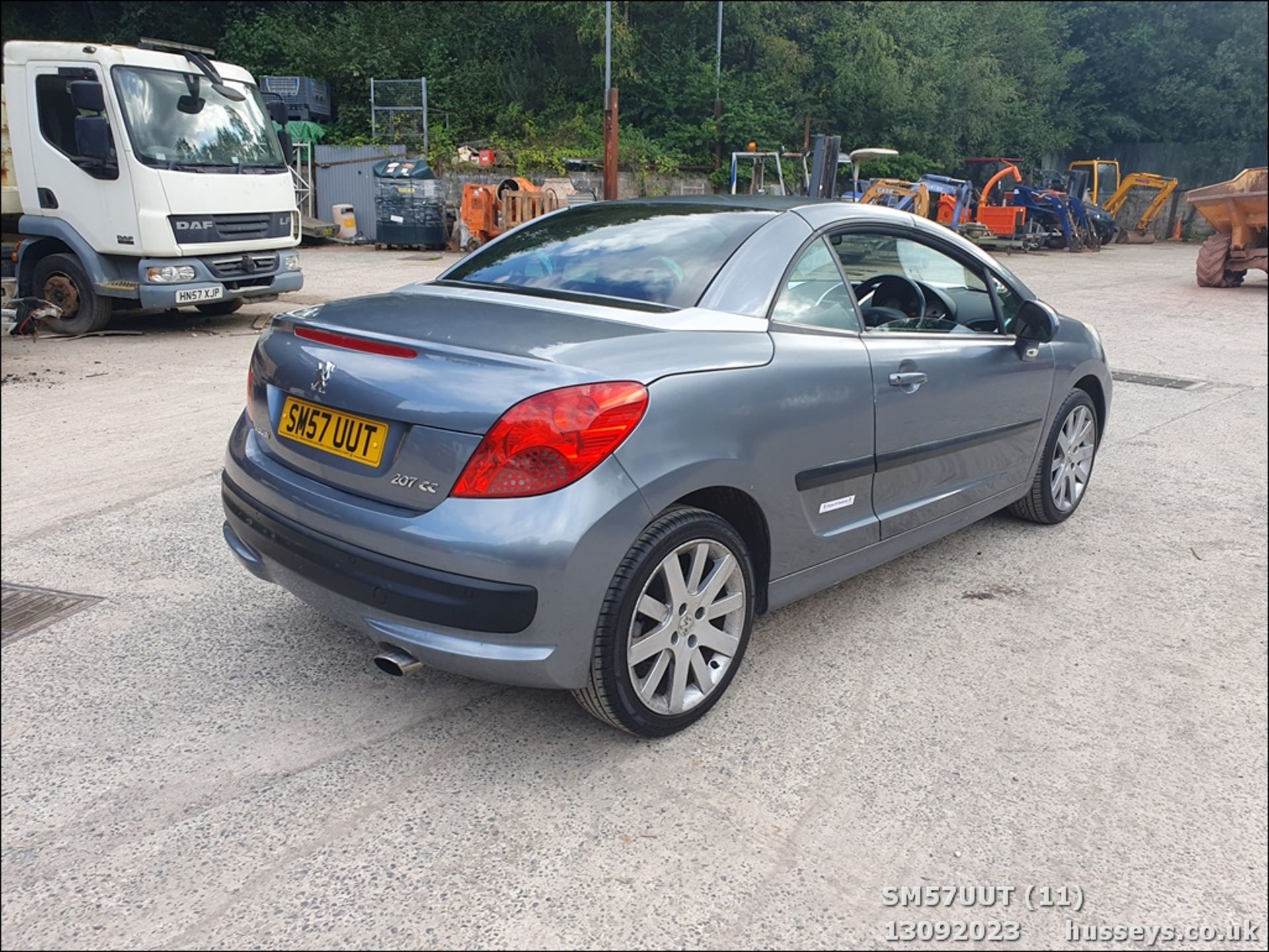 07/57 PEUGEOT 207 GT CC - 1598cc 2dr Convertible (Grey) - Image 12 of 59