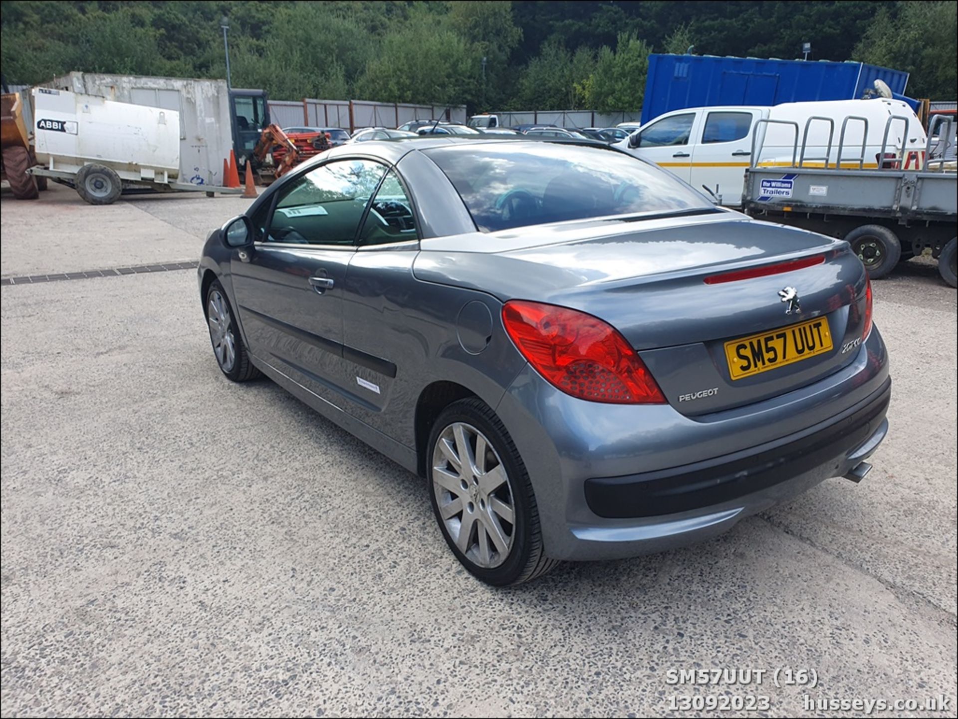 07/57 PEUGEOT 207 GT CC - 1598cc 2dr Convertible (Grey) - Image 17 of 59