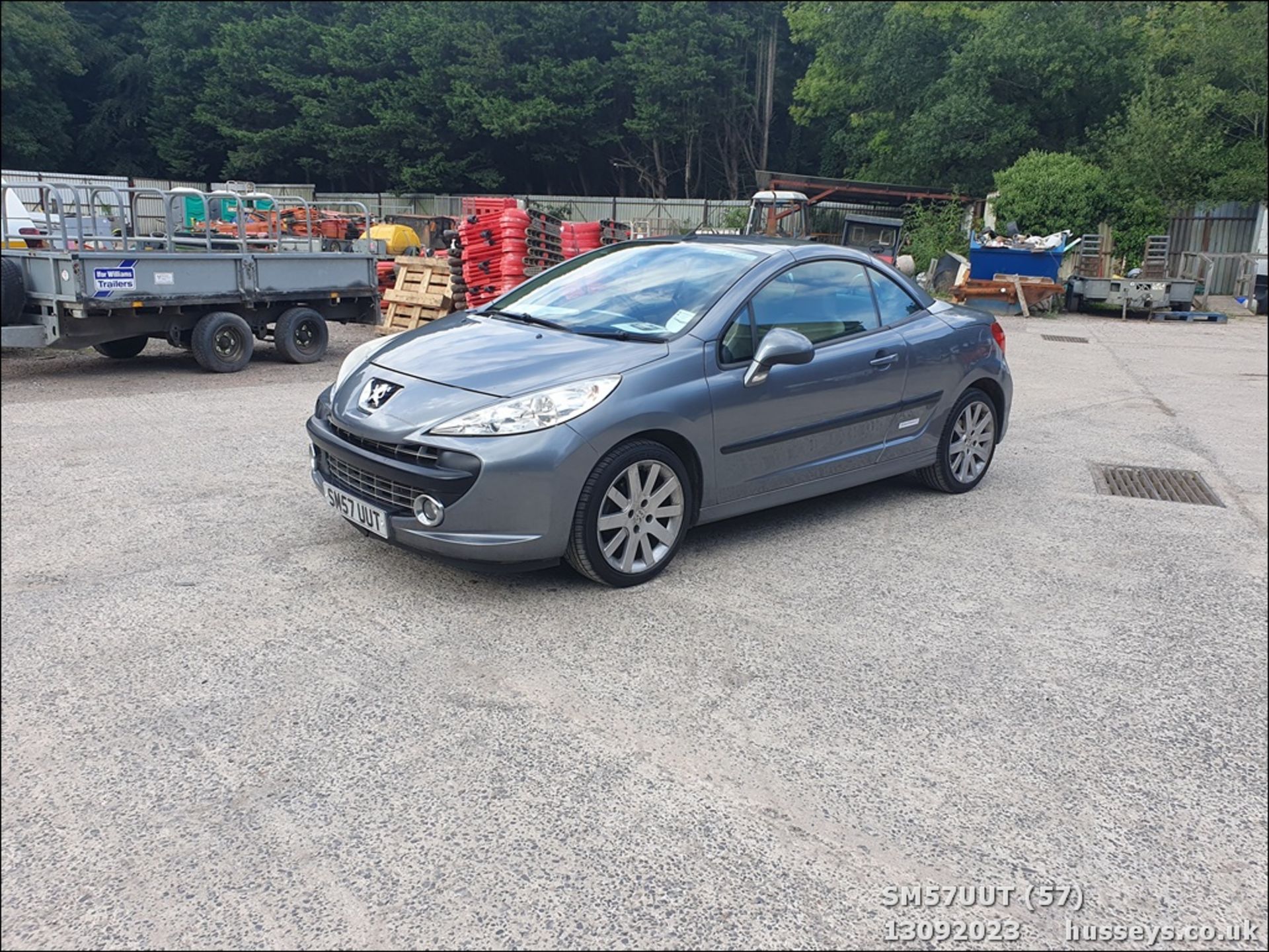 07/57 PEUGEOT 207 GT CC - 1598cc 2dr Convertible (Grey) - Image 58 of 59