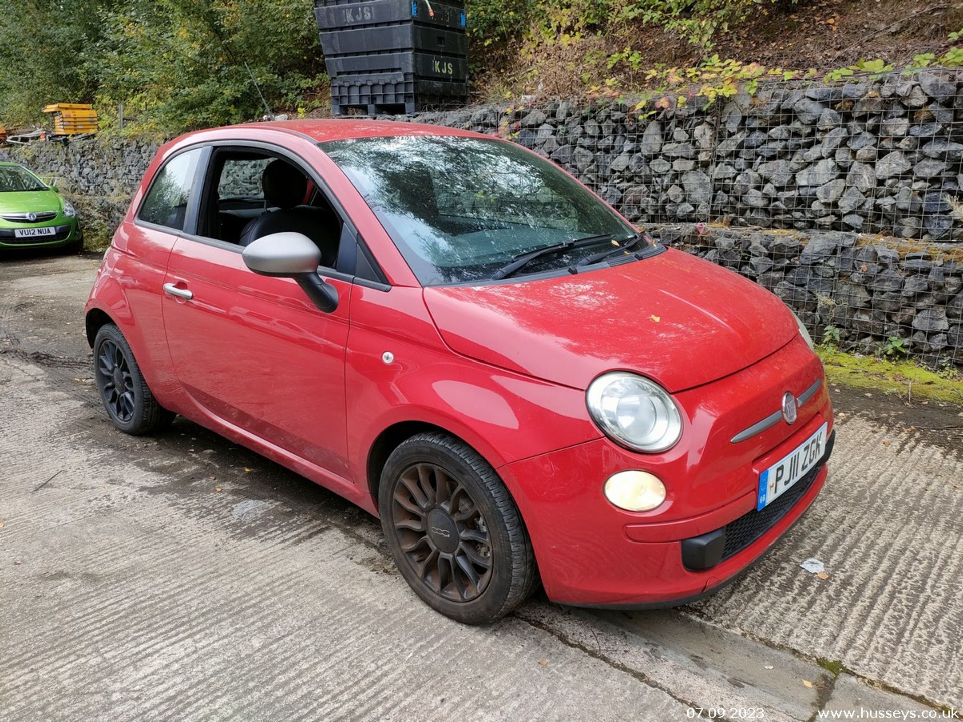 11/11 FIAT 500 TWINAIR - 875cc 3dr Hatchback (Red, 85k)