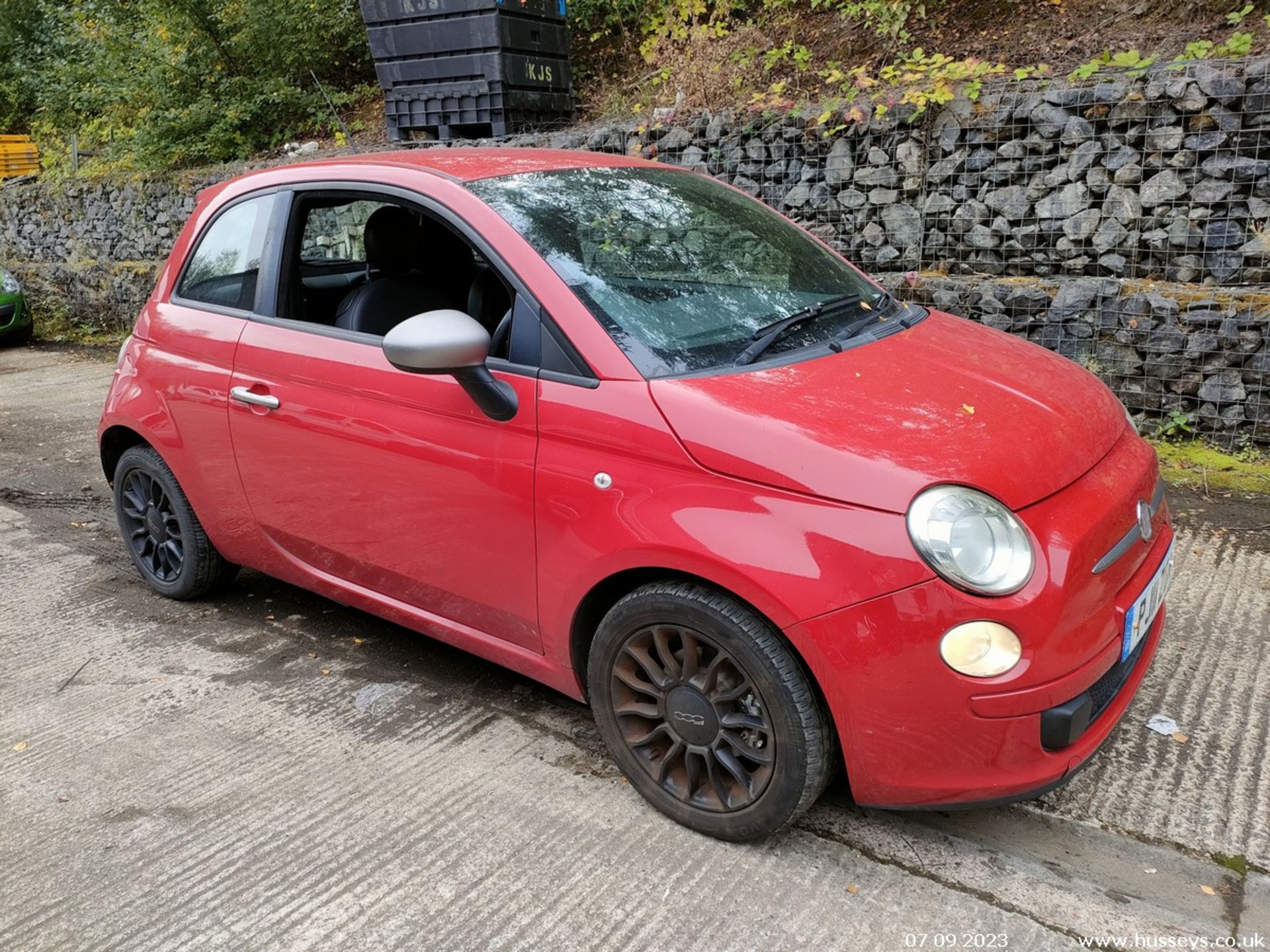 11/11 FIAT 500 TWINAIR - 875cc 3dr Hatchback (Red, 85k) - Image 2 of 35