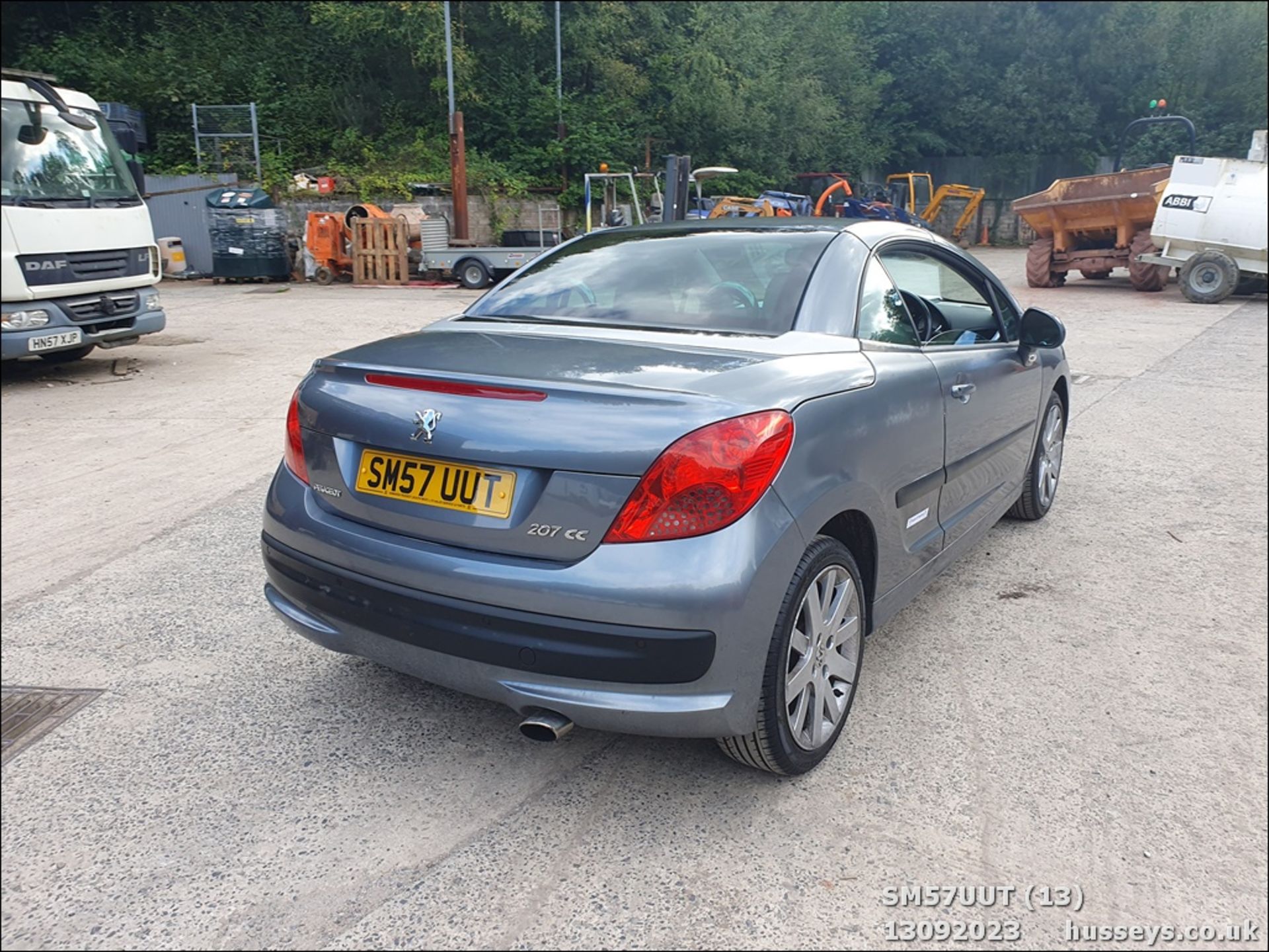 07/57 PEUGEOT 207 GT CC - 1598cc 2dr Convertible (Grey) - Image 14 of 59