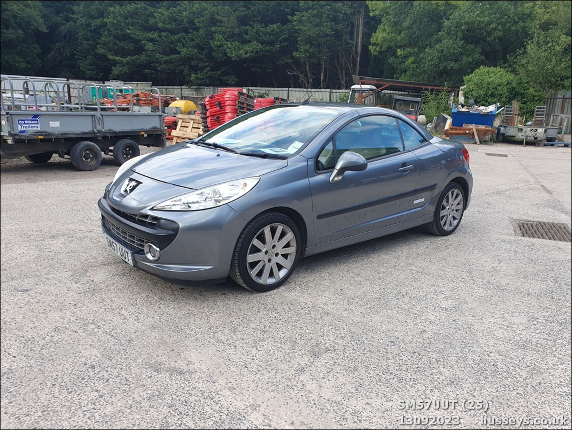 07/57 PEUGEOT 207 GT CC - 1598cc 2dr Convertible (Grey) - Image 26 of 59