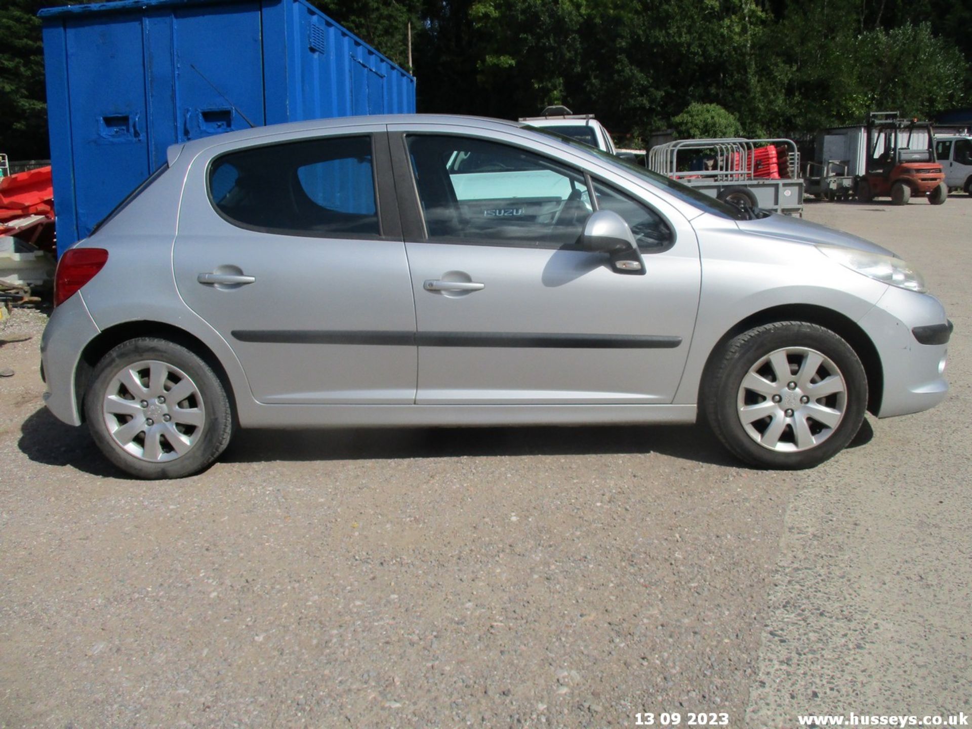 08/08 PEUGEOT 207 S HDI 67 - 1398cc 5dr Hatchback (Silver, 107k) - Image 3 of 13