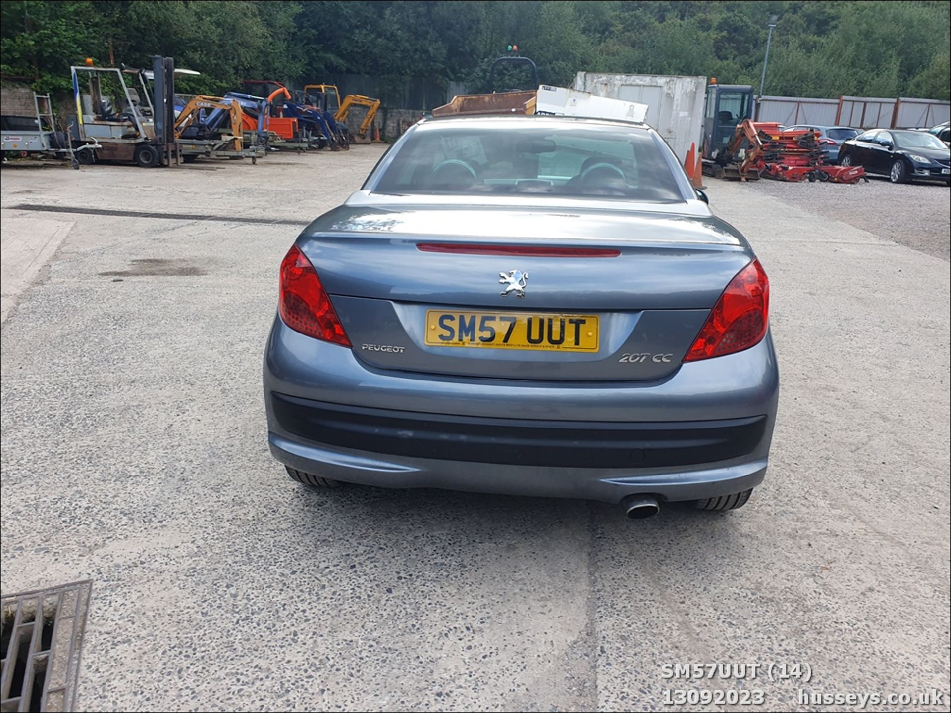 07/57 PEUGEOT 207 GT CC - 1598cc 2dr Convertible (Grey) - Image 15 of 59