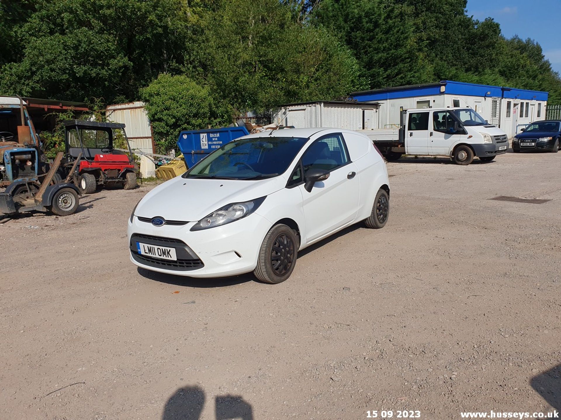 11/11 FORD FIESTA BASE TDCI - 1399cc 3dr Van (White, 231k) - Image 2 of 56