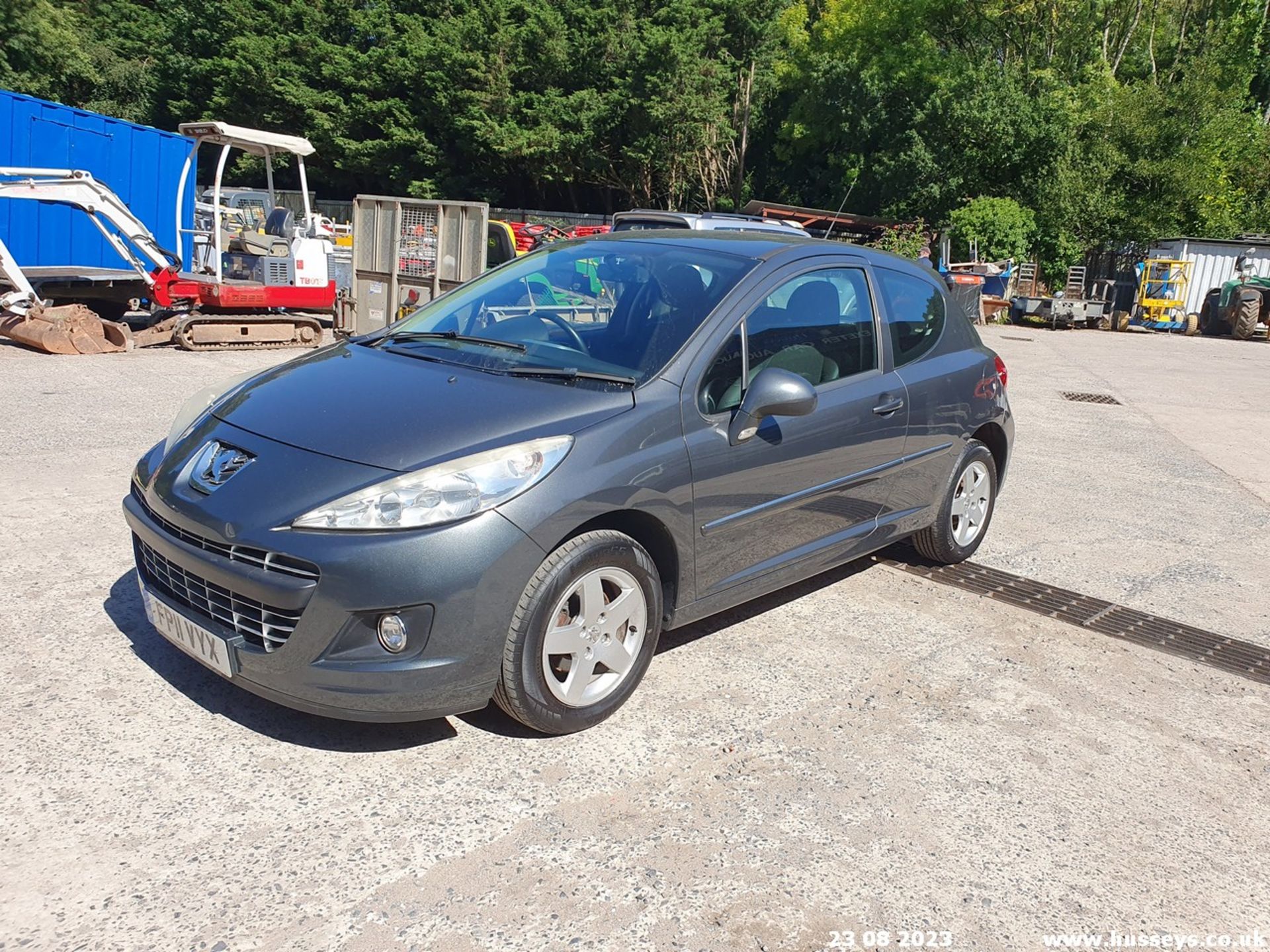 11/11 PEUGEOT 207 ENVY - 1360cc 3dr Hatchback (Grey, 94k) - Image 22 of 51