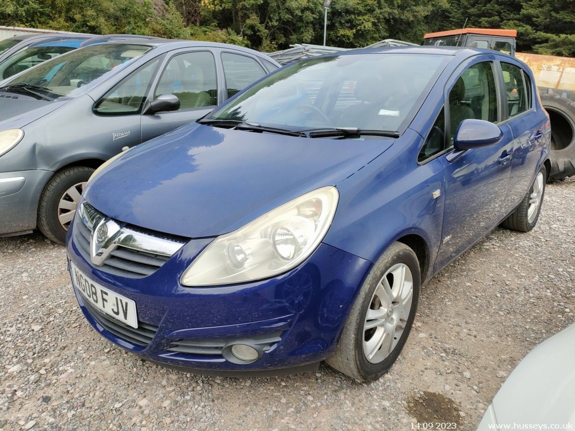 08/08 VAUXHALL CORSA DESIGN - 1364cc 5dr Hatchback (Blue) - Image 7 of 33