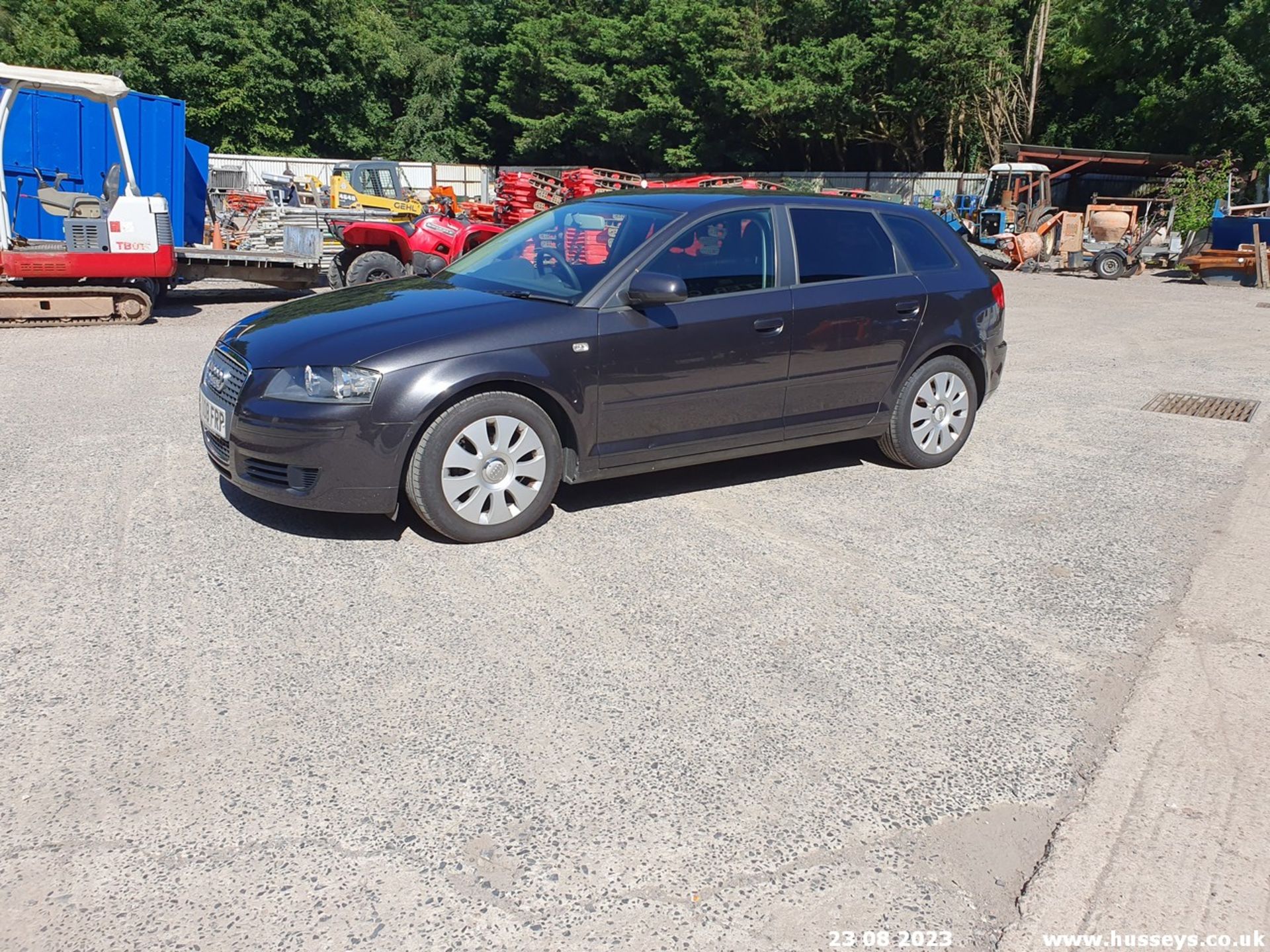 08/08 AUDI A3 E 104 TDI - 1896cc 5dr Hatchback (Grey, 114k) - Image 7 of 47