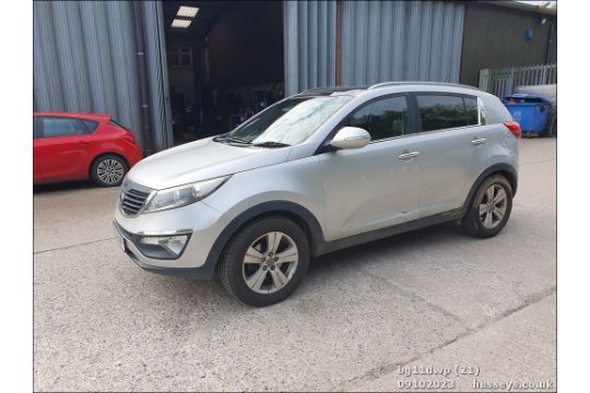 11/11 KIA SPORTAGE 2 CRDI - 1685cc 5dr Estate (Silver) - Image 22 of 70