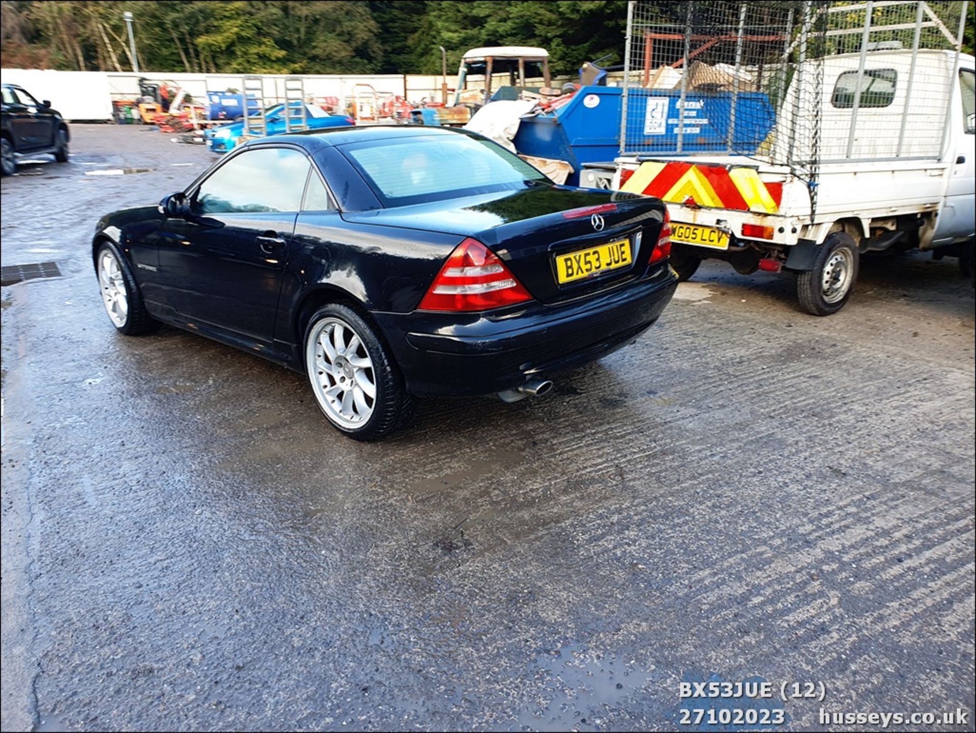 04/53 MERCEDES SLK 200 KOMPRESSOR - 1998cc 2dr Convertible (Black, 135k) - Image 13 of 57