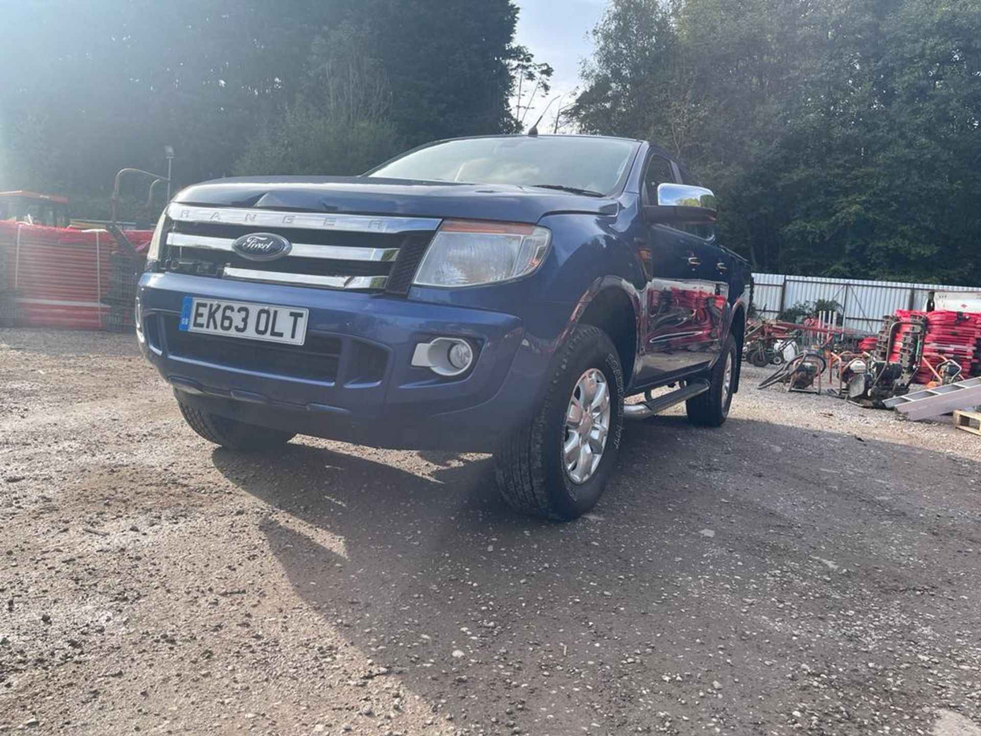 13/63 FORD RANGER XLT 4X4 TDCI - 2198cc 4dr 4x4 (Blue, 113k) - Image 14 of 18