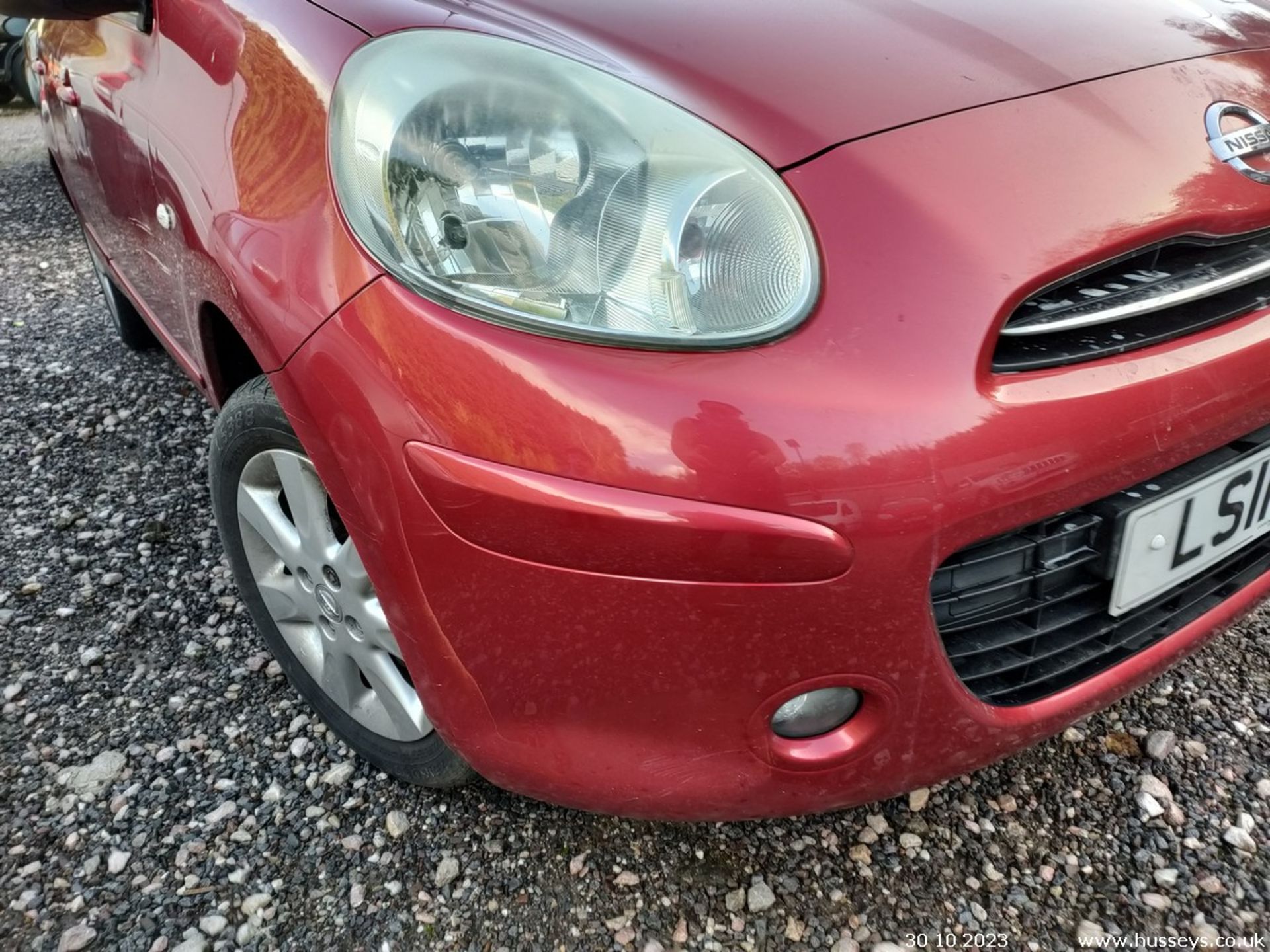 11/11 NISSAN MICRA ACENTA - 1198cc 5dr Hatchback (Red) - Image 4 of 43