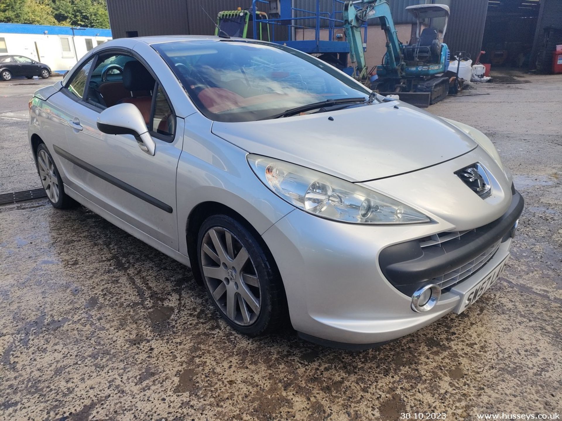 08/57 PEUGEOT 207 GT CC - 1598cc 2dr Convertible (Silver, 69k)