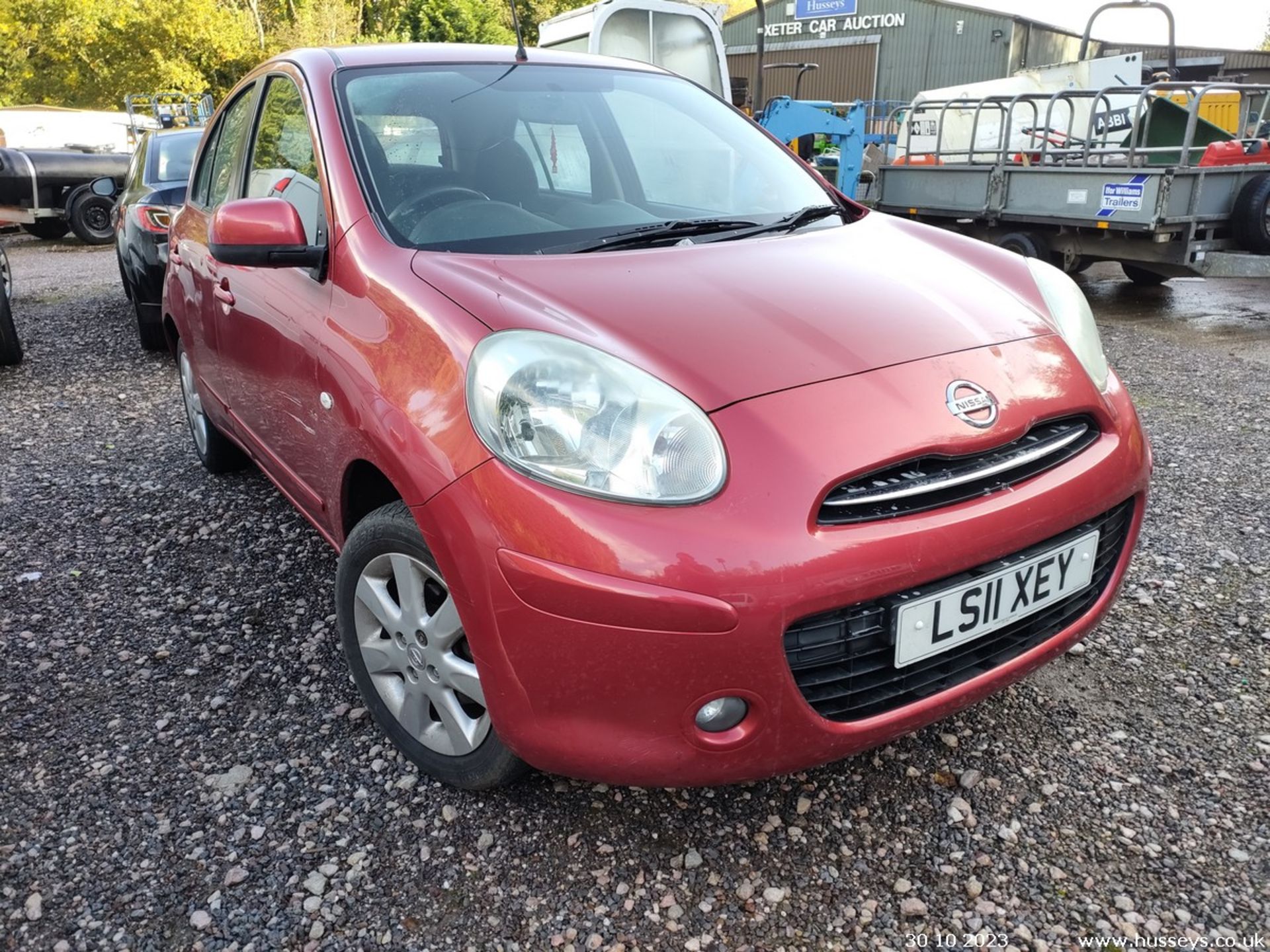 11/11 NISSAN MICRA ACENTA - 1198cc 5dr Hatchback (Red)