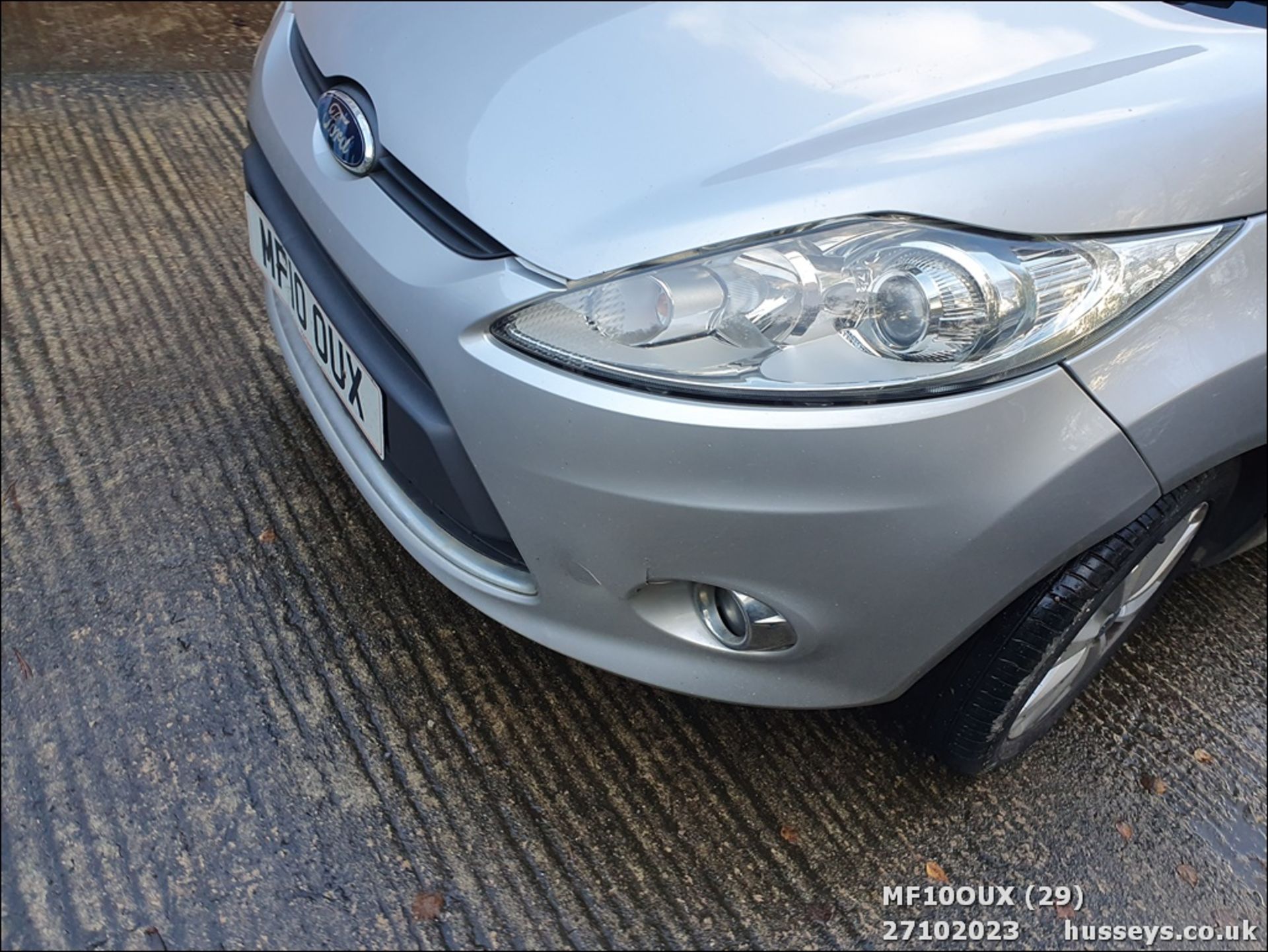 10/10 FORD FIESTA ZETEC 68 TDCI - 1399cc 5dr Hatchback (Silver, 156k) - Image 30 of 67