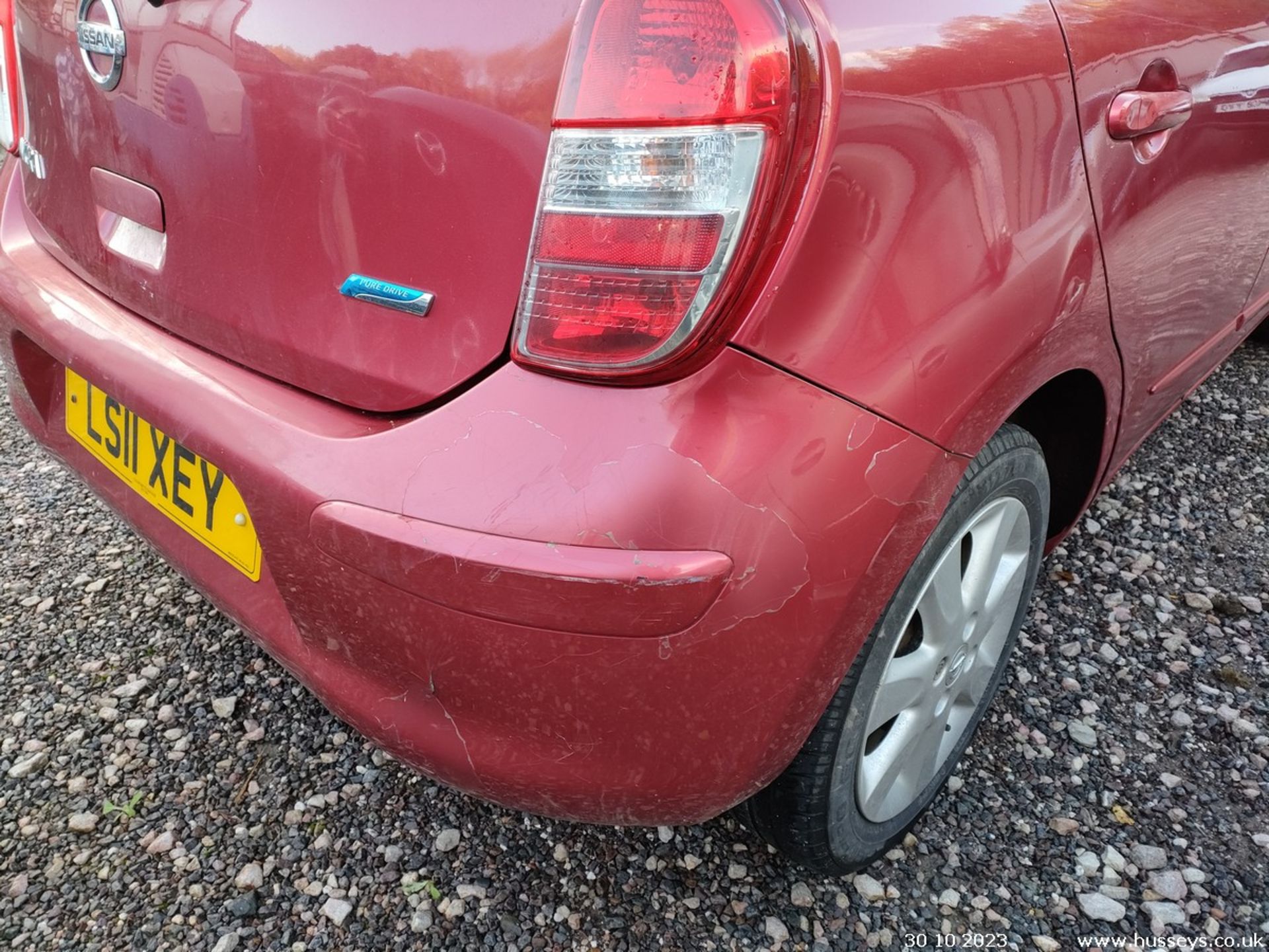 11/11 NISSAN MICRA ACENTA - 1198cc 5dr Hatchback (Red) - Image 22 of 43