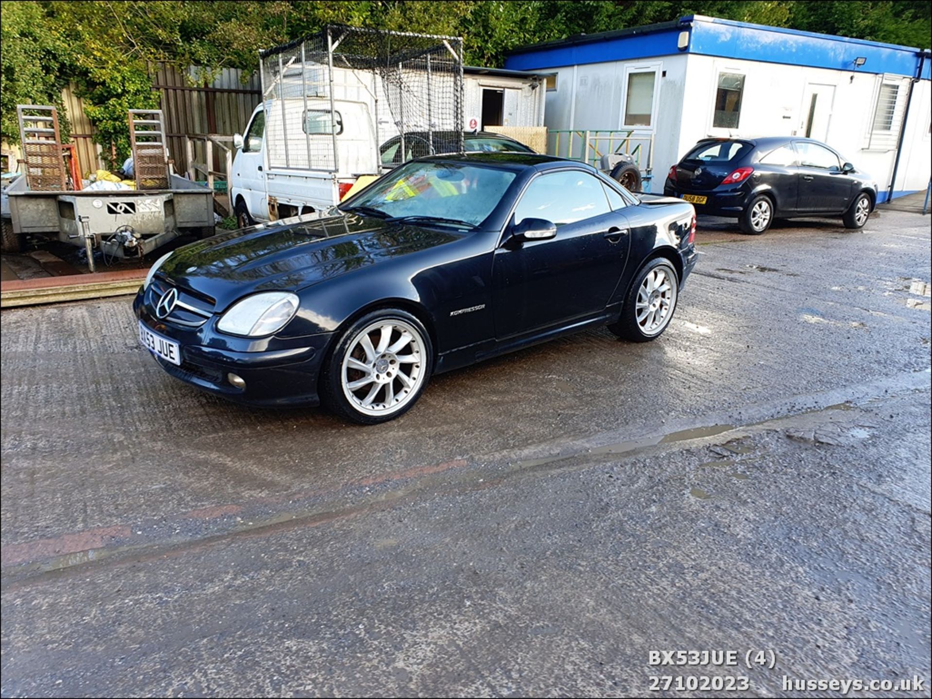 04/53 MERCEDES SLK 200 KOMPRESSOR - 1998cc 2dr Convertible (Black, 135k) - Image 5 of 57