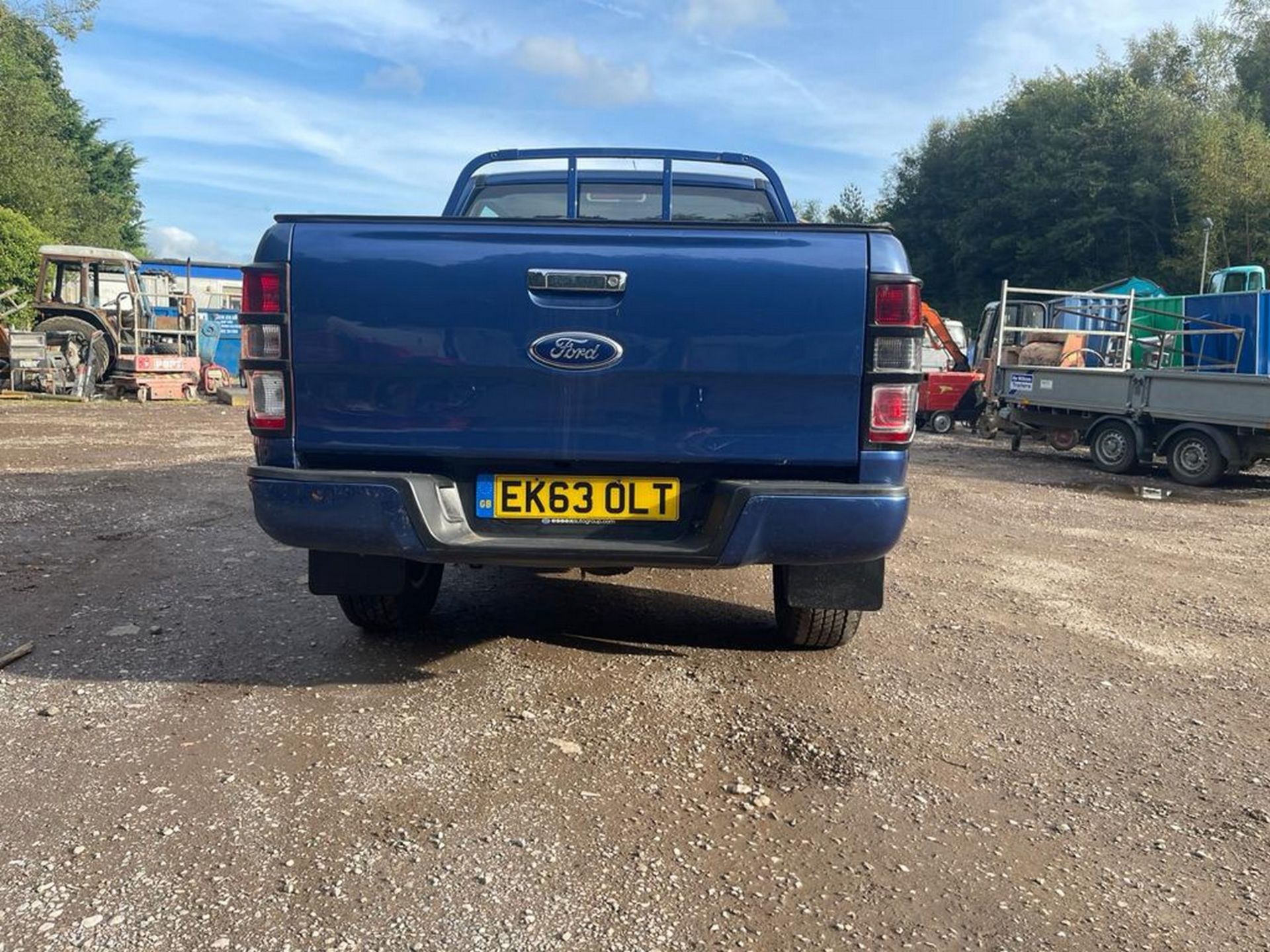 13/63 FORD RANGER XLT 4X4 TDCI - 2198cc 4dr 4x4 (Blue, 113k) - Image 13 of 18