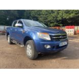 13/63 FORD RANGER XLT 4X4 TDCI - 2198cc 4dr 4x4 (Blue, 113k)