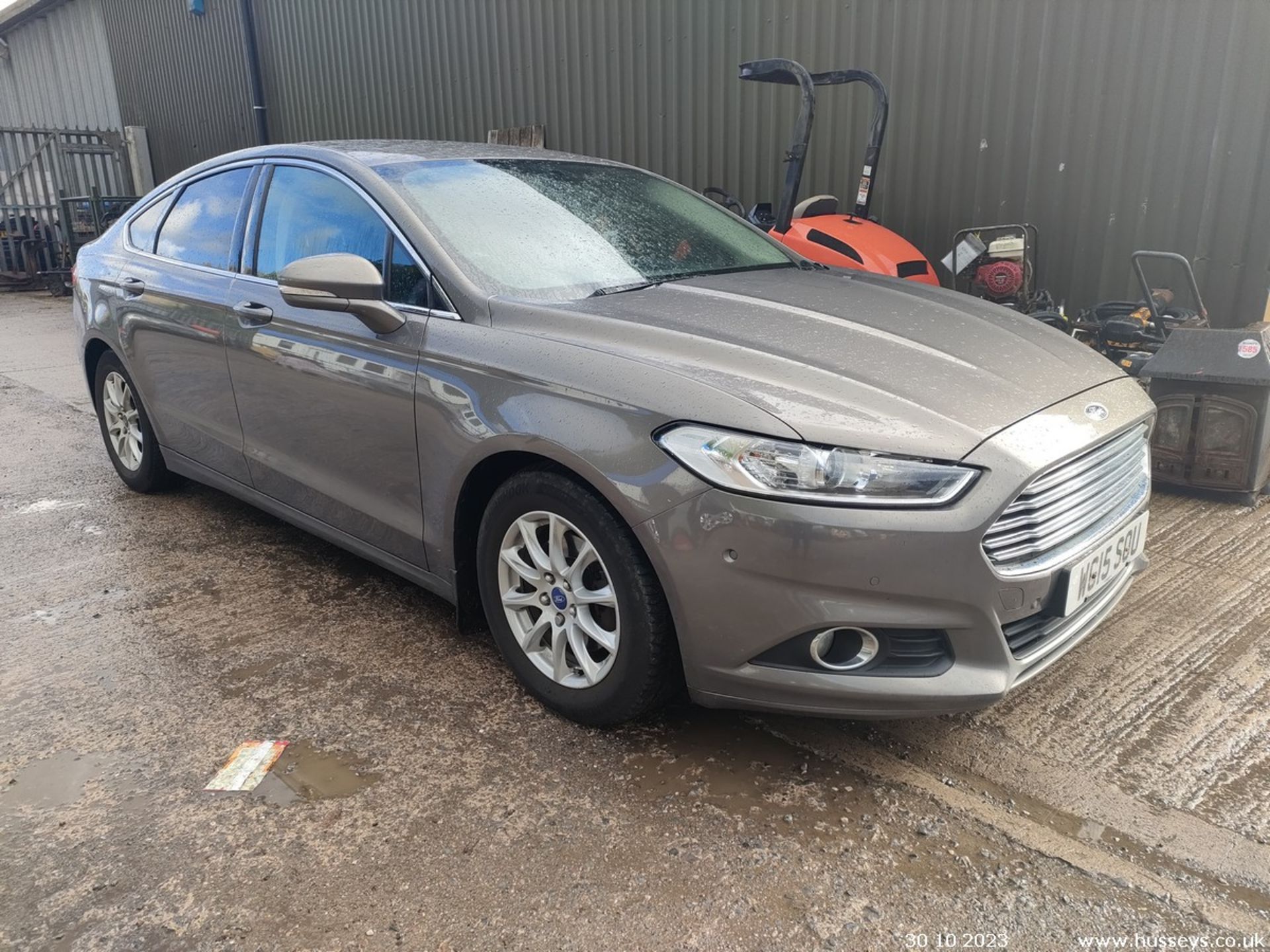 15/15 FORD MONDEO ZETEC ECONETIC TDC - 1560cc 5dr Hatchback (Grey, 175k)