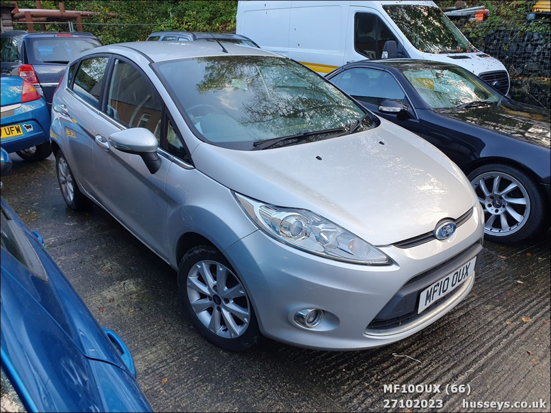 10/10 FORD FIESTA ZETEC 68 TDCI - 1399cc 5dr Hatchback (Silver, 156k) - Image 67 of 67