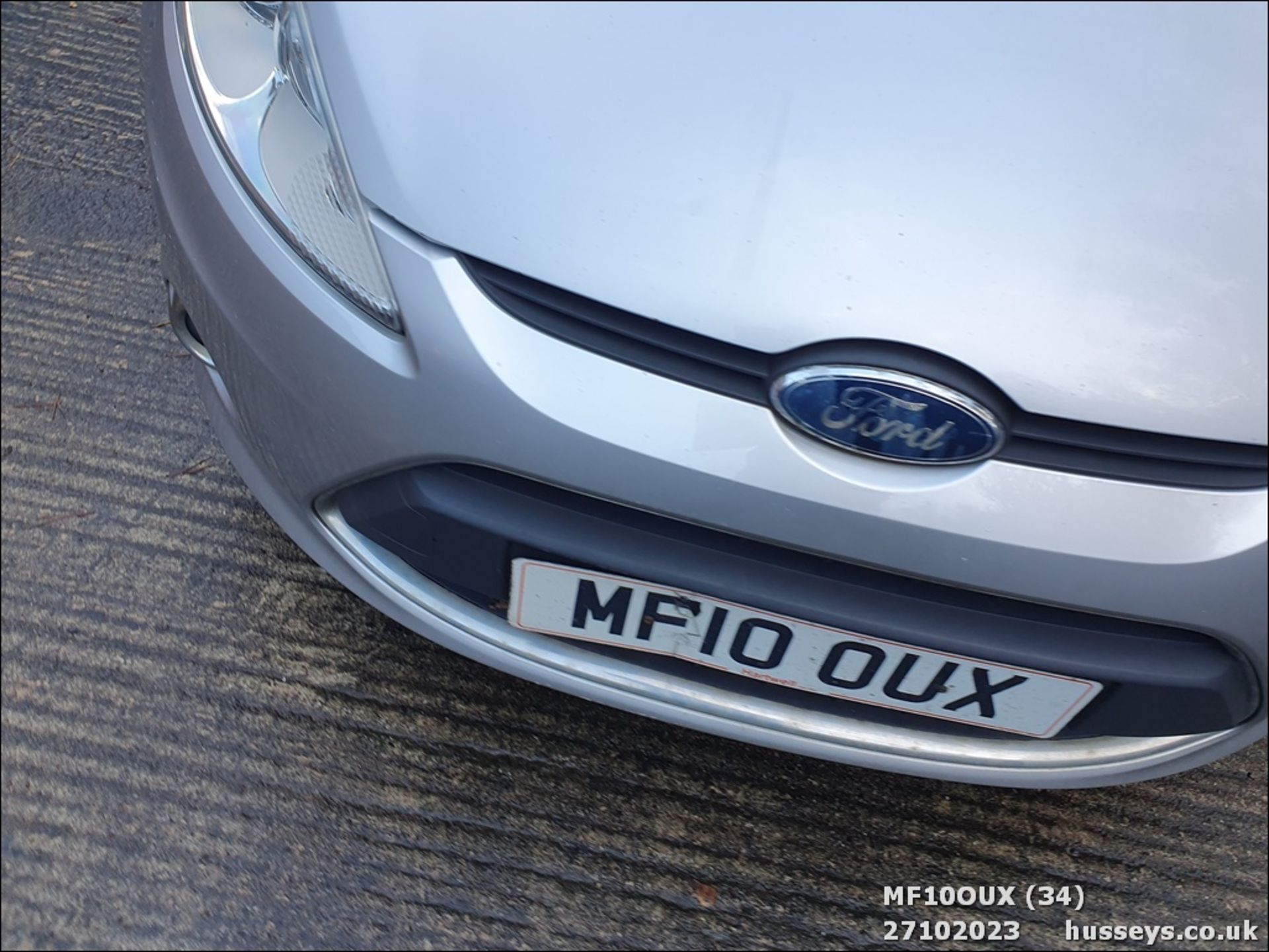 10/10 FORD FIESTA ZETEC 68 TDCI - 1399cc 5dr Hatchback (Silver, 156k) - Image 35 of 67