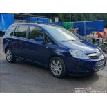 10/60 VAUXHALL ZAFIRA DESIGN CDTI E-FLEX - 1686cc 5dr MPV (Blue, 112k)