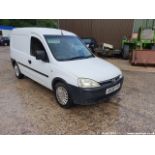 08/08 VAUXHALL COMBO 1700 CDTI - 1248cc Van (White)