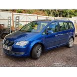 08/08 VOLKSWAGEN TOURAN SE TDI 140 AUTO - 1968cc 5dr MPV (Blue, 155k)