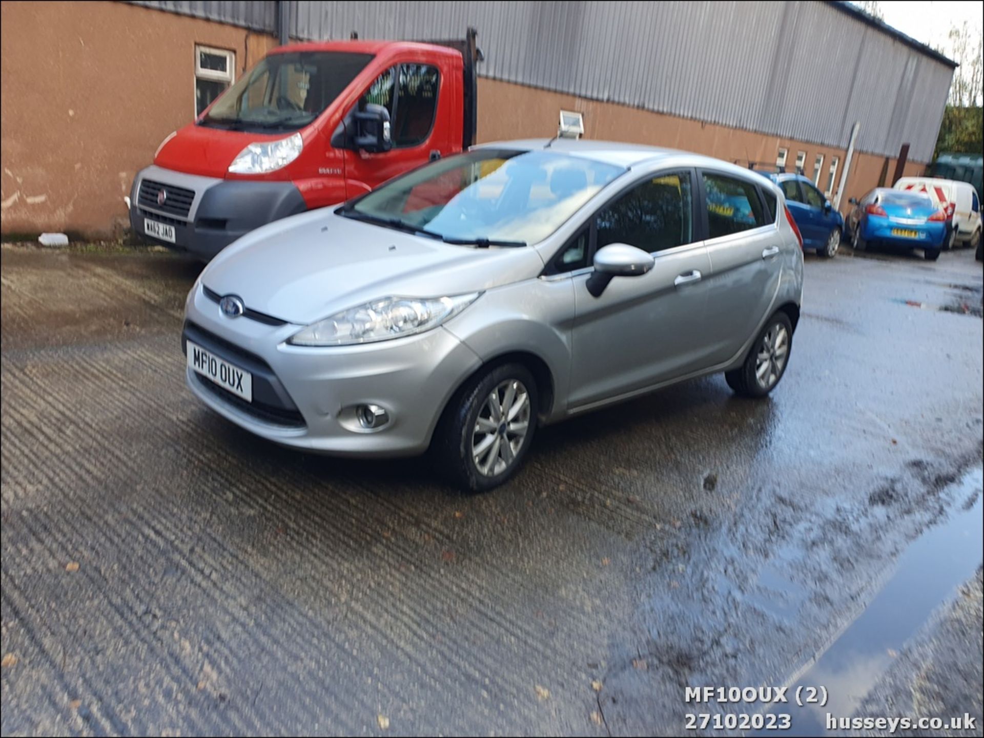 10/10 FORD FIESTA ZETEC 68 TDCI - 1399cc 5dr Hatchback (Silver, 156k) - Image 3 of 67