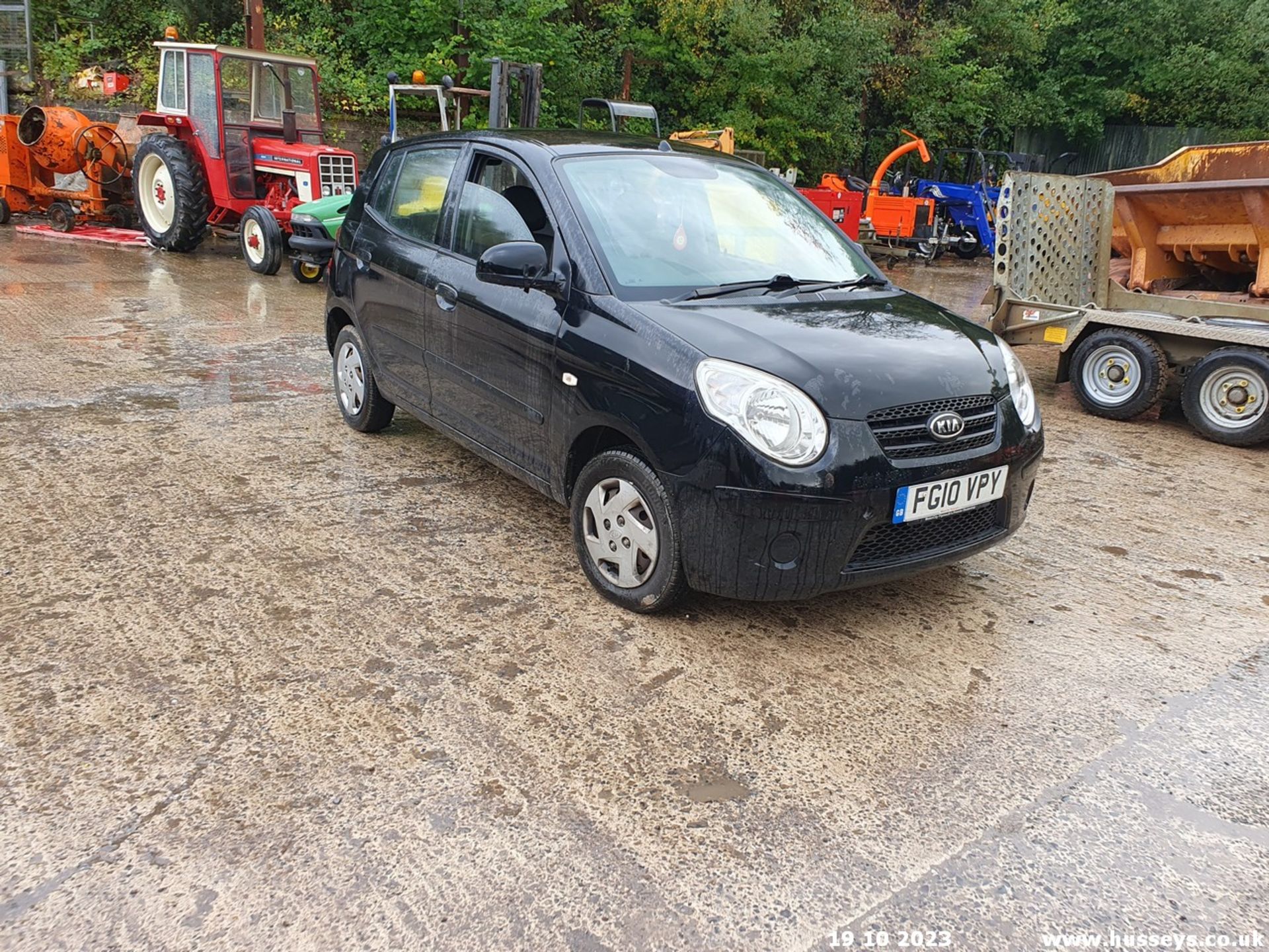 10/10 KIA PICANTO 1 - 999cc 5dr Hatchback (Black, 61k) - Image 2 of 53