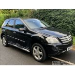 07/07 MERCEDES ML 280 CDI SPORT AUTO - 2987cc 5dr Estate (Black, 140k)