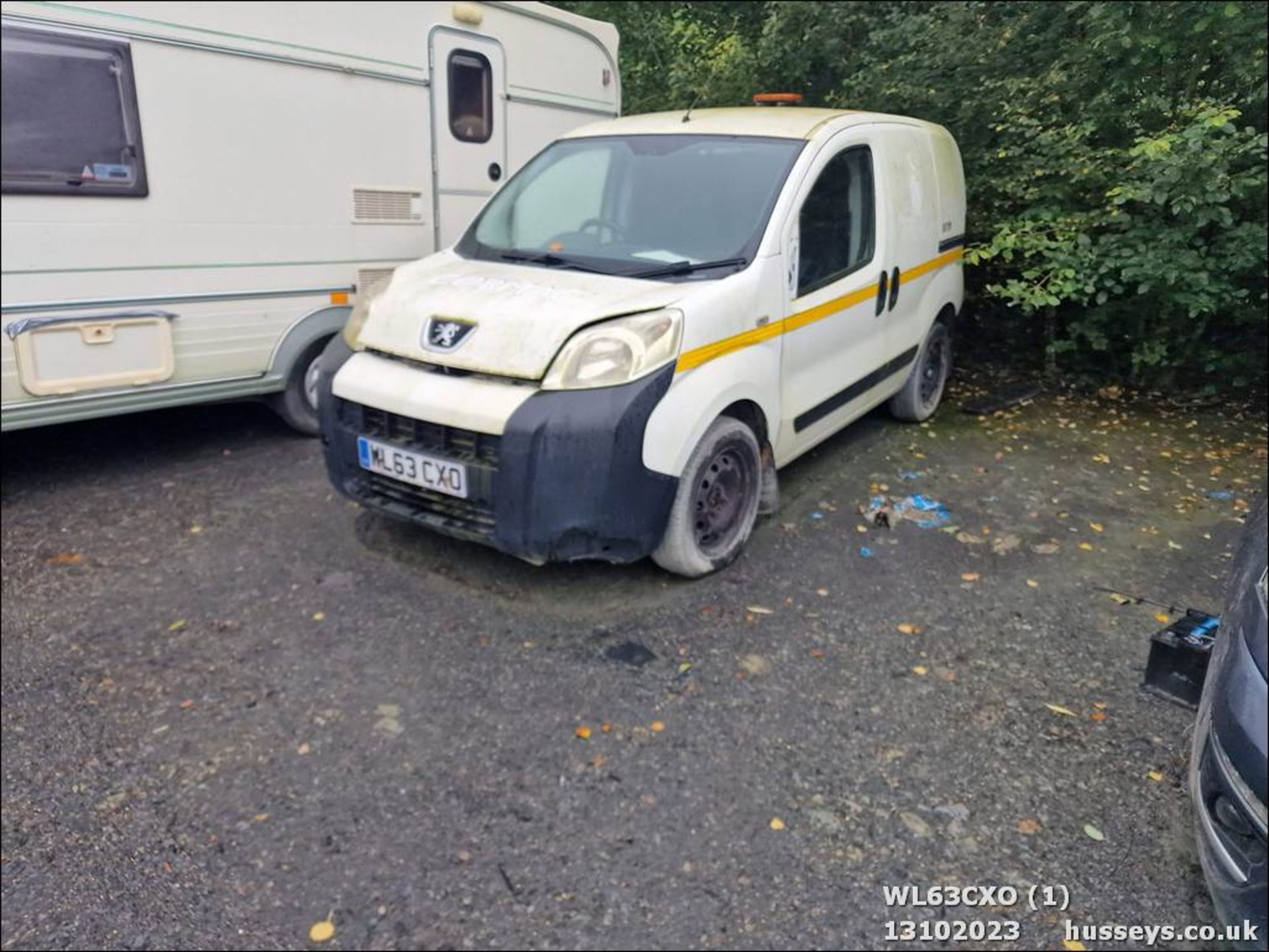 14/63 PEUGEOT BIPPER SE HDI - 1248cc 5dr Van (White) - Image 3 of 14