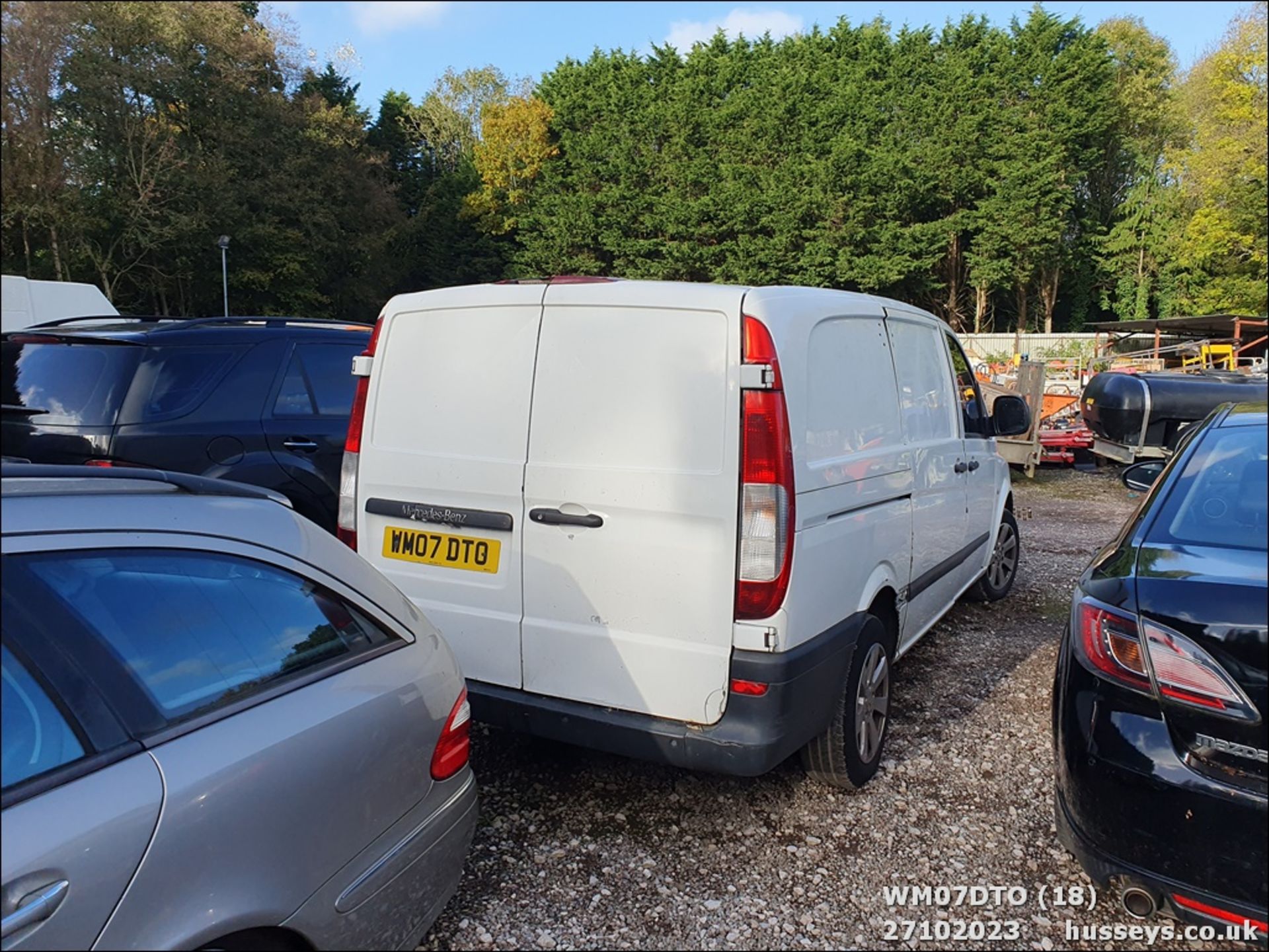 07/07 MERCEDES VITO 111 CDI LONG - 2148cc 4dr Van (White) - Image 19 of 50