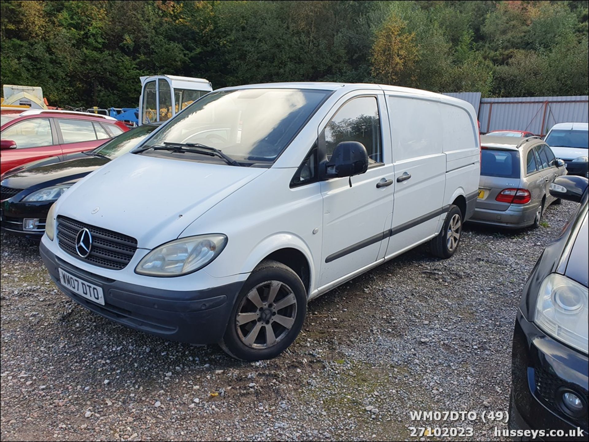 07/07 MERCEDES VITO 111 CDI LONG - 2148cc 4dr Van (White) - Image 50 of 50