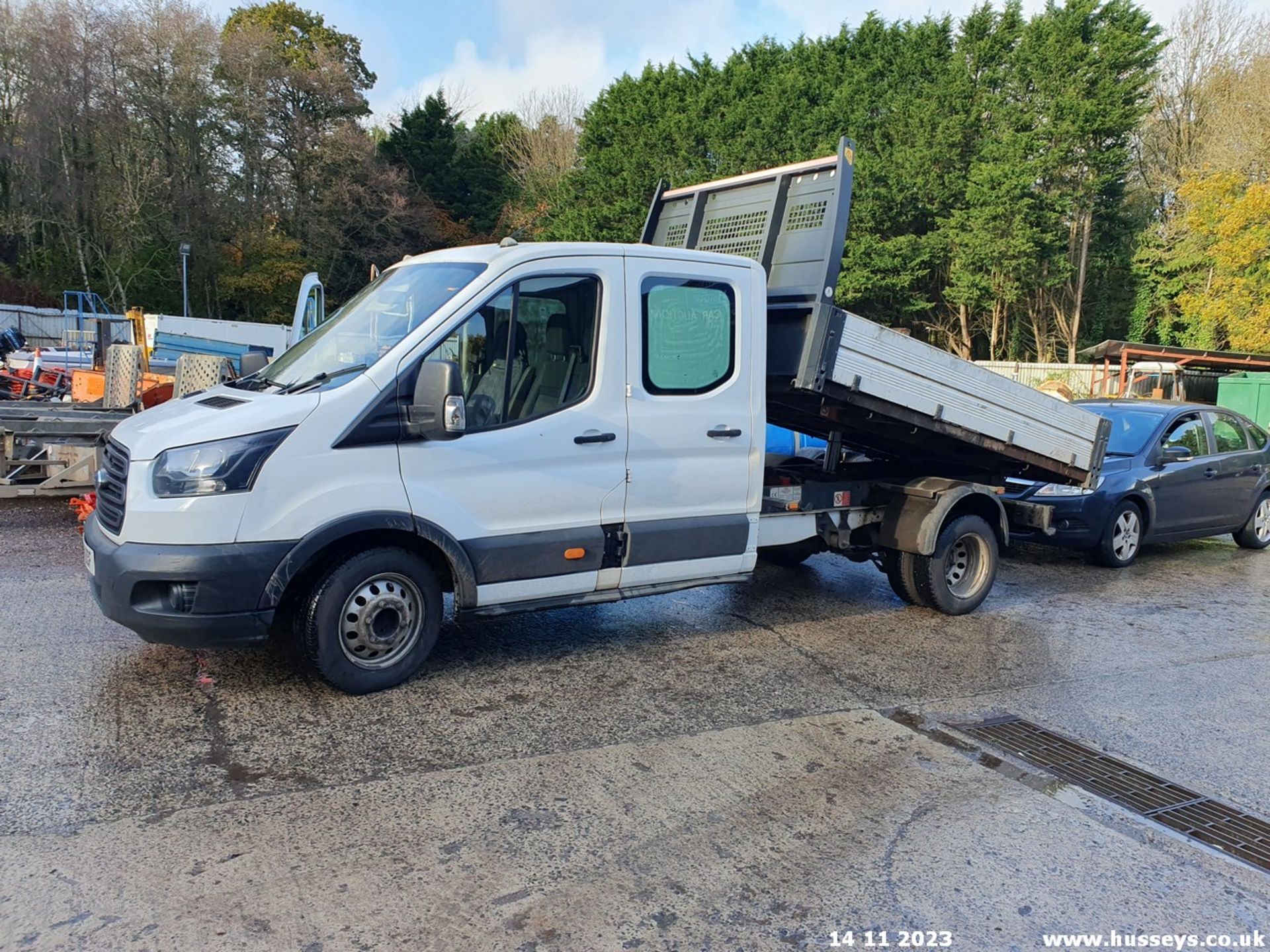 18/18 FORD TRANSIT 350 - 1995cc 4dr Tipper (White, 163k) - Image 2 of 41