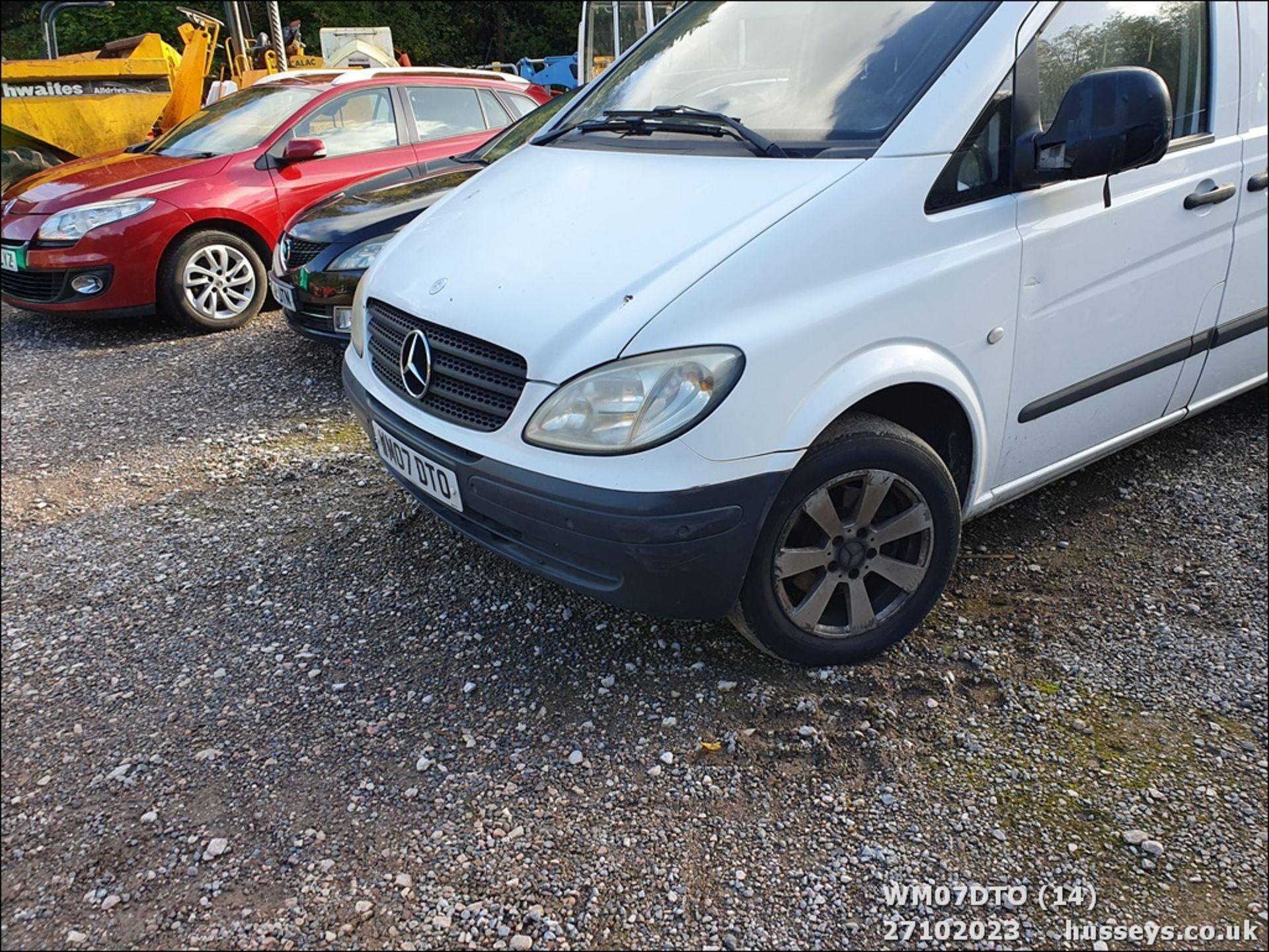 07/07 MERCEDES VITO 111 CDI LONG - 2148cc 4dr Van (White) - Image 15 of 50