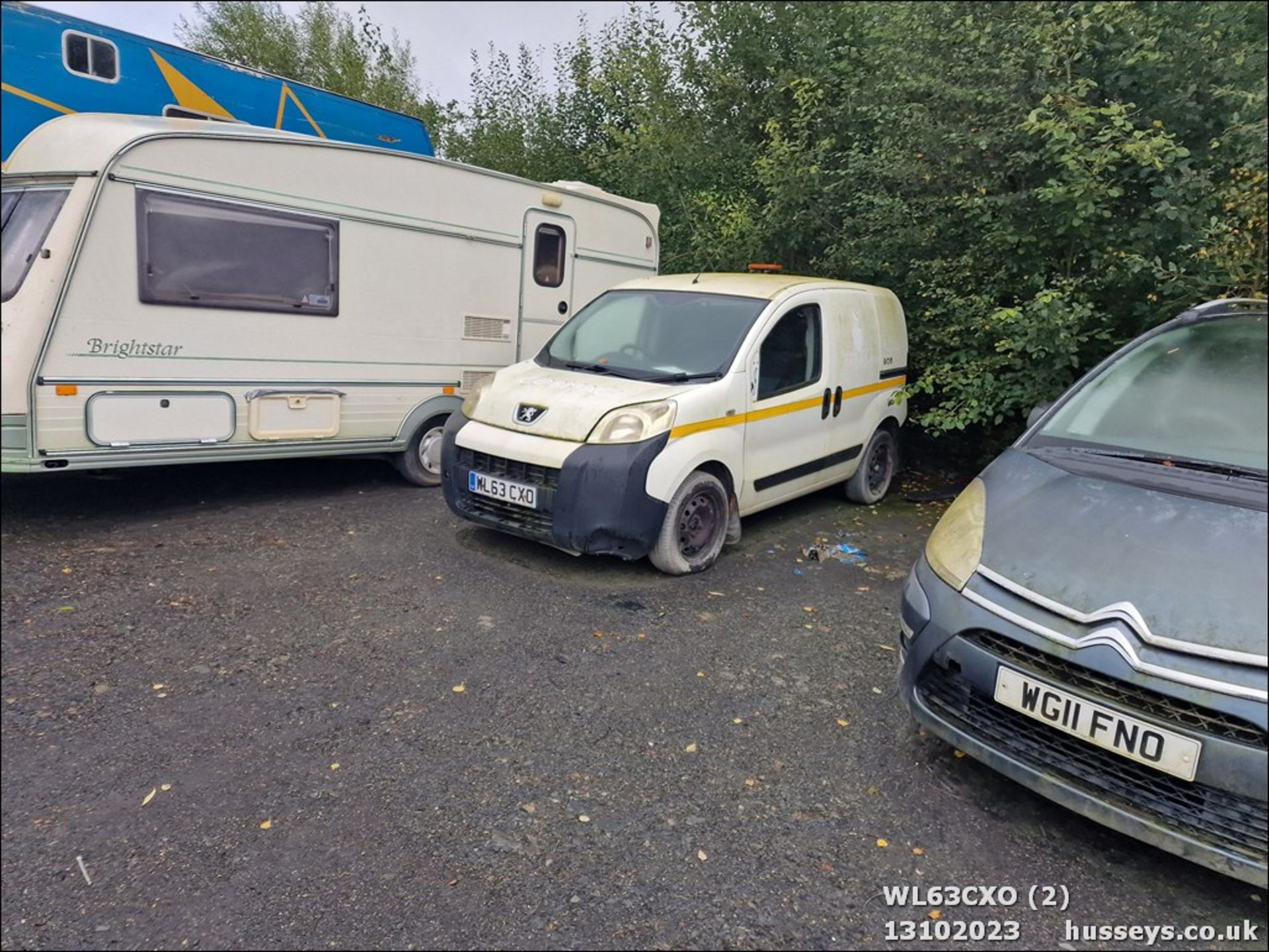 14/63 PEUGEOT BIPPER SE HDI - 1248cc 5dr Van (White) - Image 4 of 14