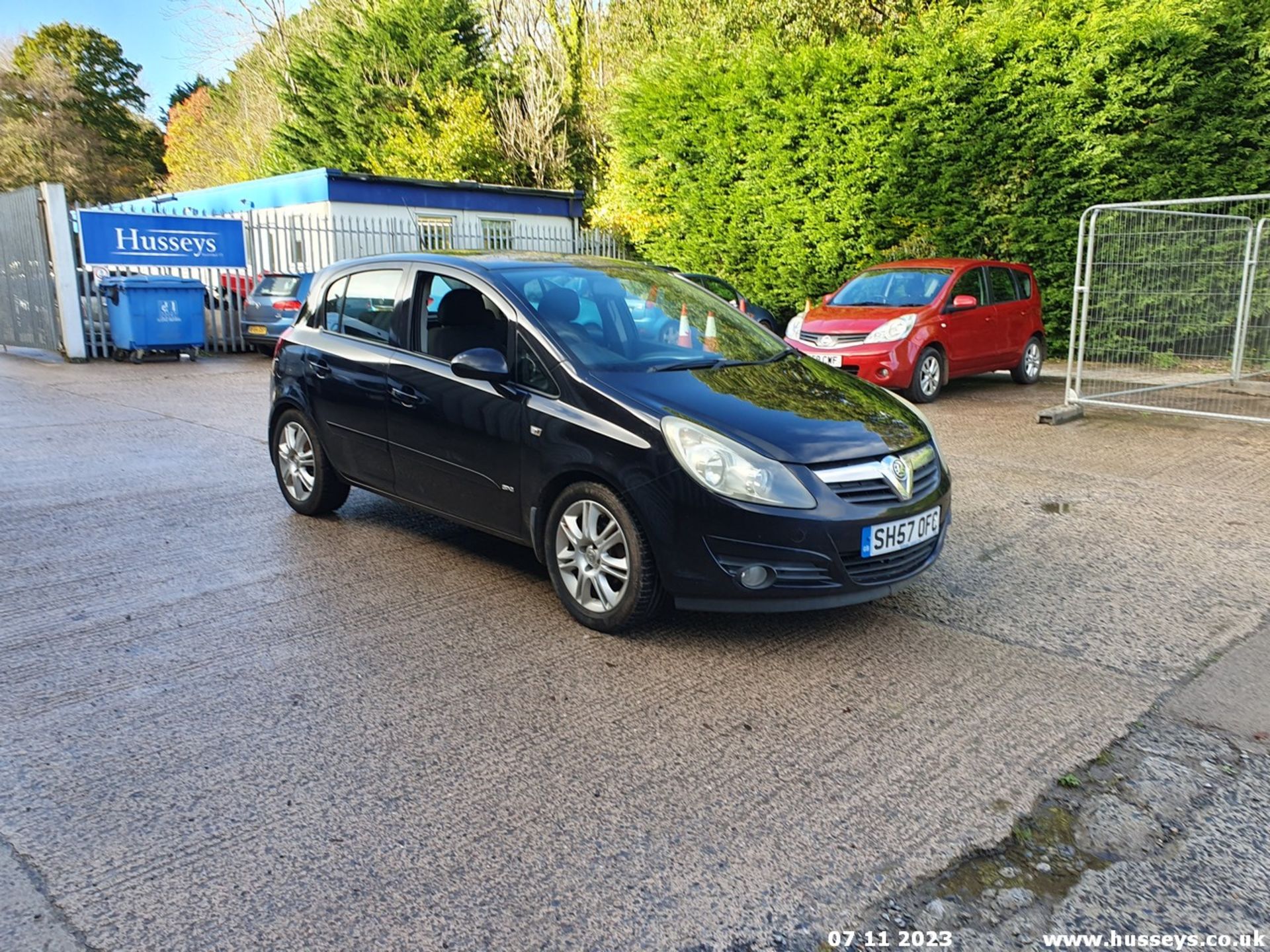 07/57 VAUXHALL CORSA SXI - 1364cc 5dr Hatchback (Black, 117k) - Image 4 of 55